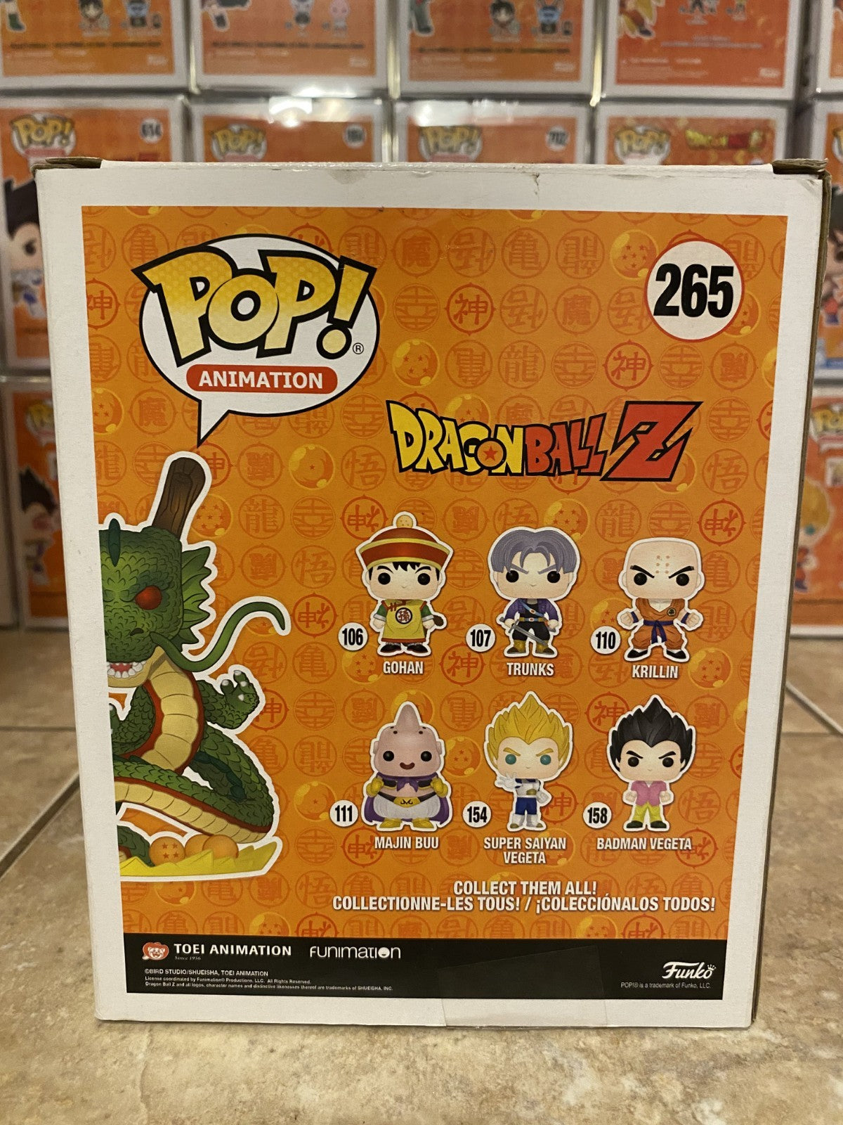 Funko Pop!  Dragon Ball Z - #265 (Jade) 6" Shenron Hot Topic Exclusive