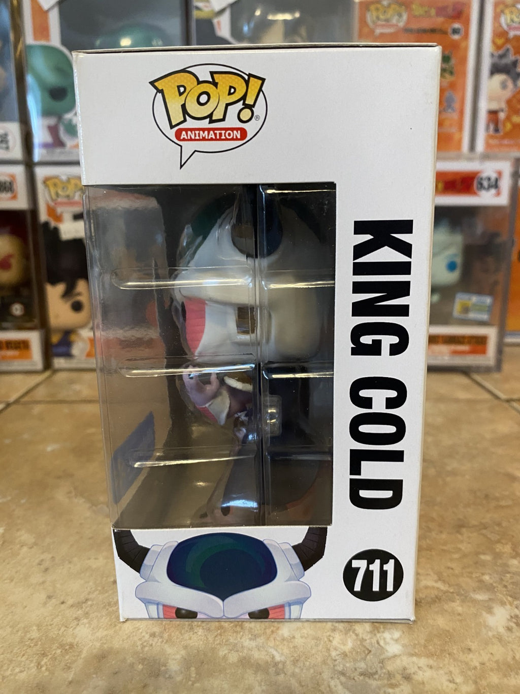 Funko Pop! Dragon Ball Z #711 King Cold Walmart Exclusive w Protector