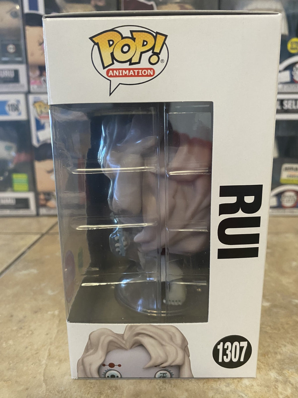 Funko Pop! Demon Slayer #1307 Rui GITD Game Stop Exclusive w/Box Protector