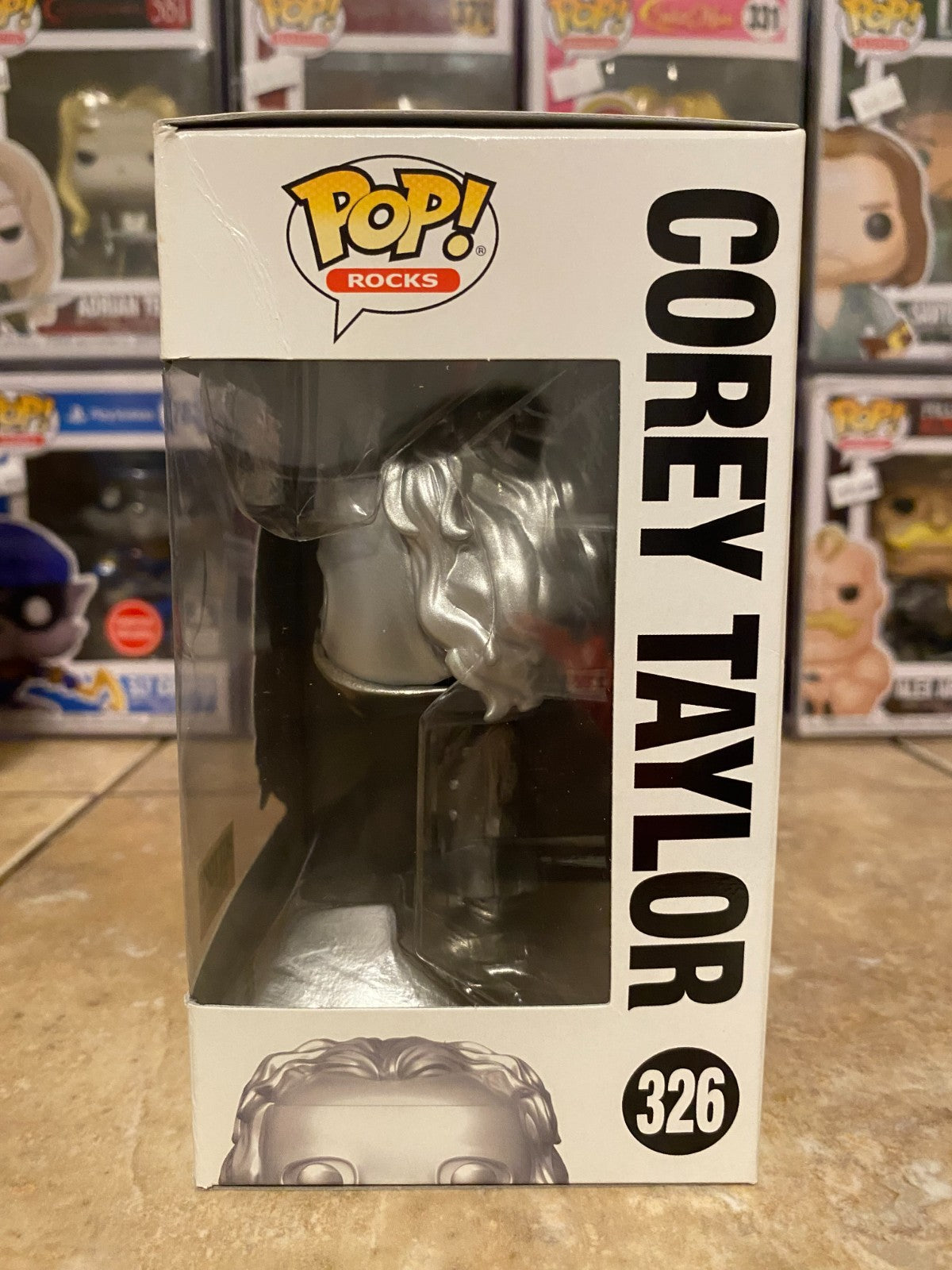 Funko POP! Slipknot Corey Taylor #326 ~ Hot Topic Exclusive (Box Damage)