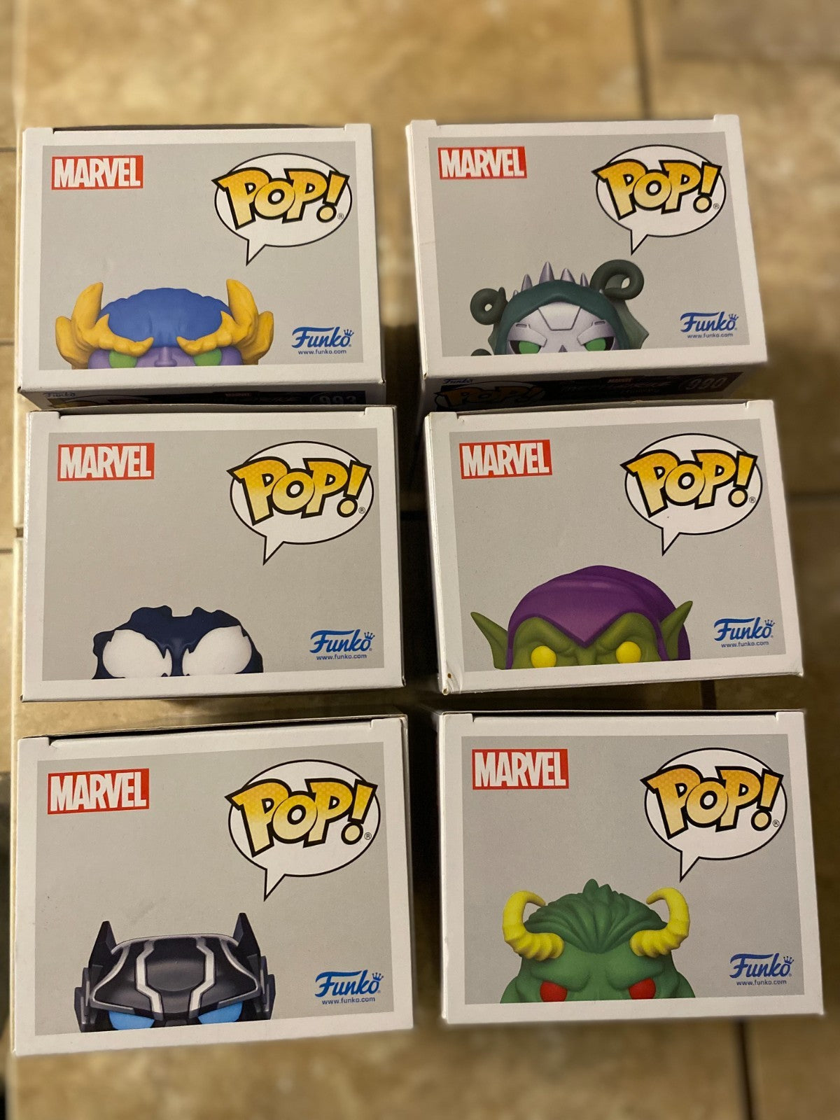 Funko Pop Marvel MECH STRIKE MONSTER HUNTERS 6-PACK BUNDLE #990-995 w Protectors