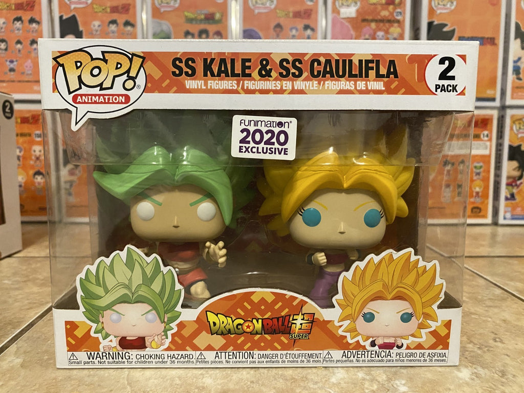 Funko Pop! Animation: Dragon Ball Super - SS Kale & SS Caulifla 2 Pack