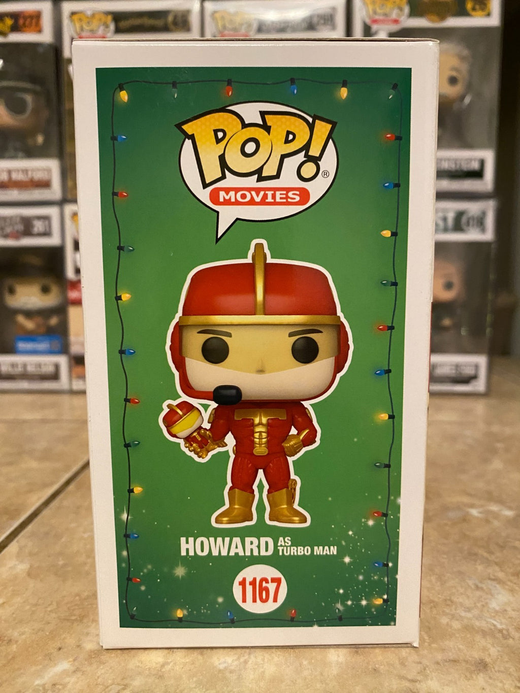 Funko Pop! Movies Howard As Turbo Man #1167 Jingle All The Way 2021 w Protector