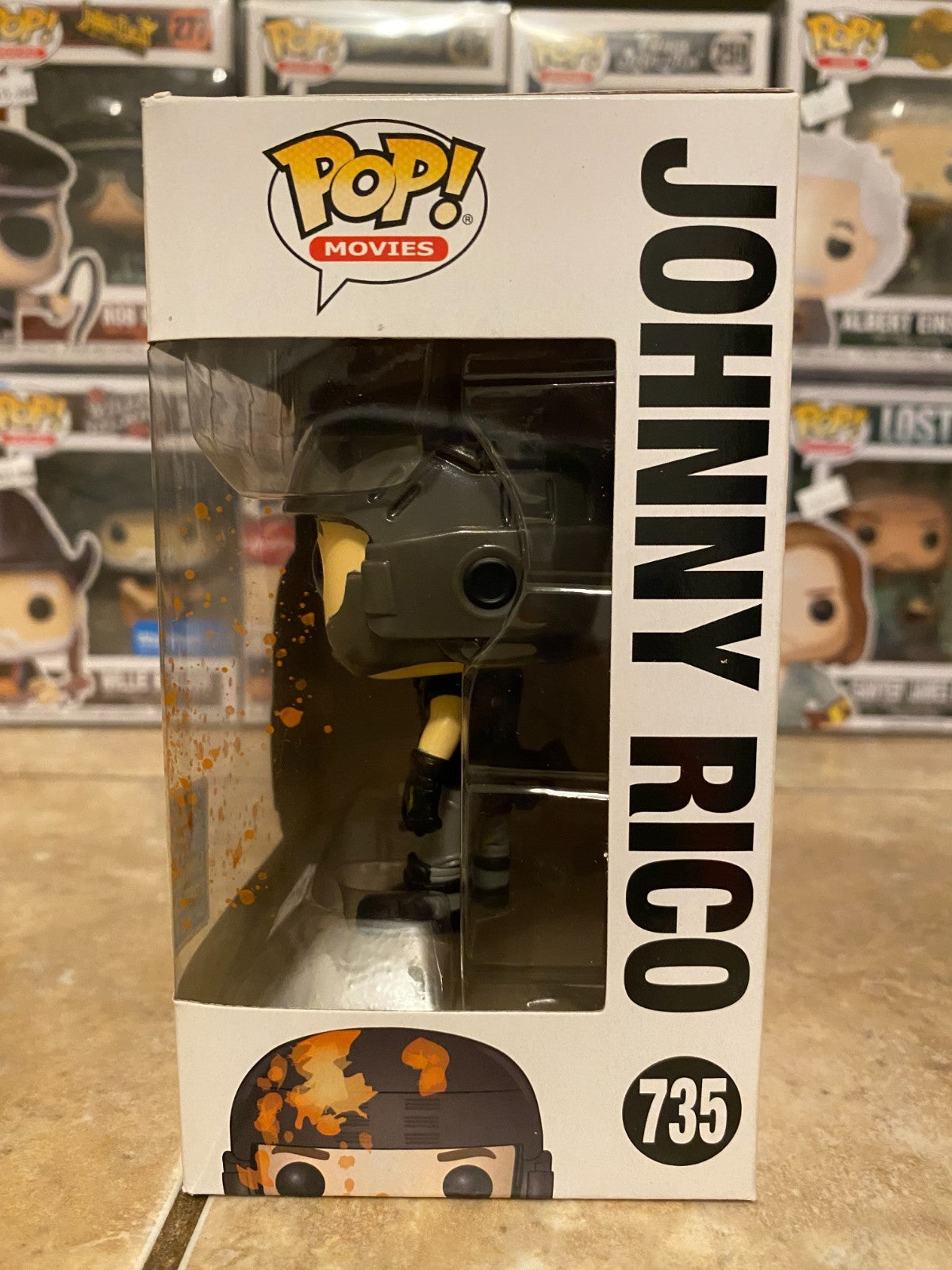 Funko Pop! Movies Starship Troopers #735 Johnny Rico 2019 Summer Convention NIB.