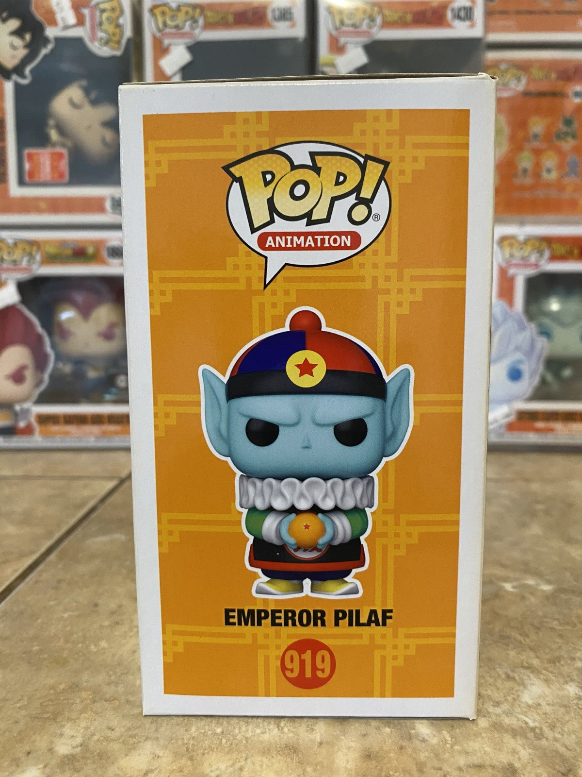 Funko Pop! Dragon Ball Z Empeor Pilaf #919 Game Stop Exclusive w Protector