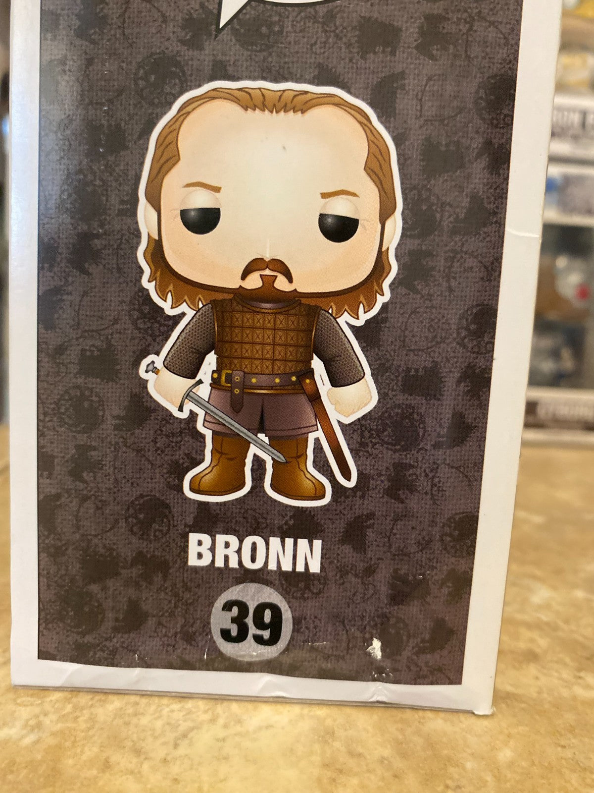 Funko POP! Television Game of Thrones Bronn #39 Vinyl Figure w Protector