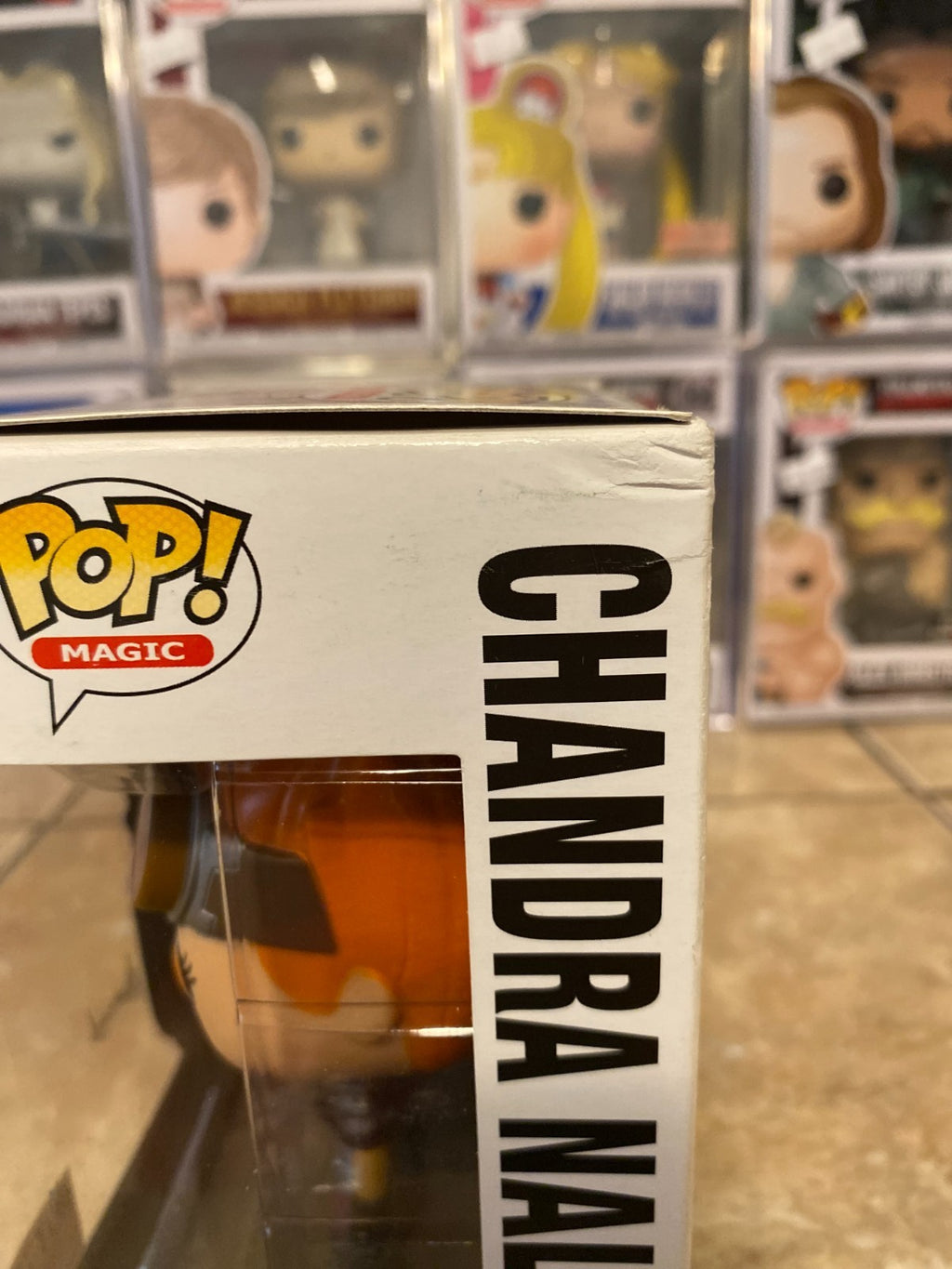 Funko Pop! Magic The Gathering: Chandra Nalaar #06 HT Excl. GITD W/Protector