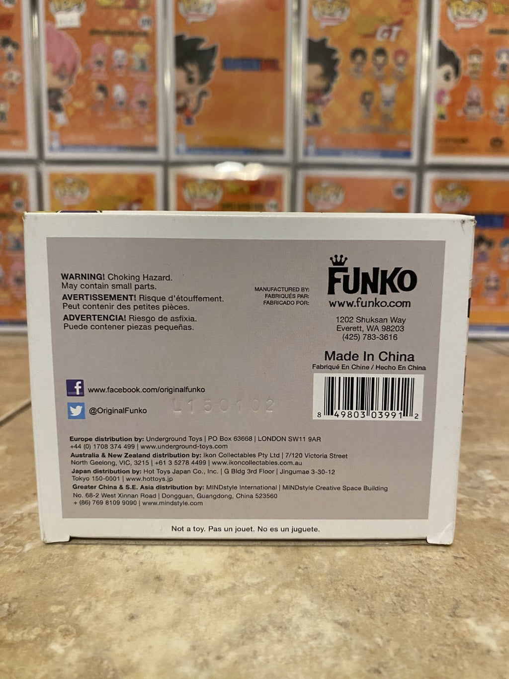 Funko Pop! Animation: Dragon Ball Z #10 Vegeta w Protector