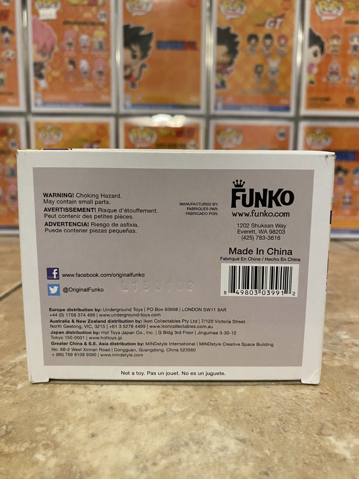 Funko Pop! Animation: Dragon Ball Z #10 Vegeta w Protector