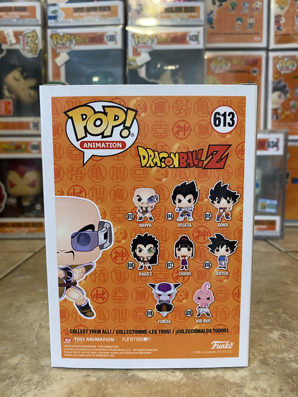 Funko Pop! Dragon Ball Z #613 Nappa w Protector