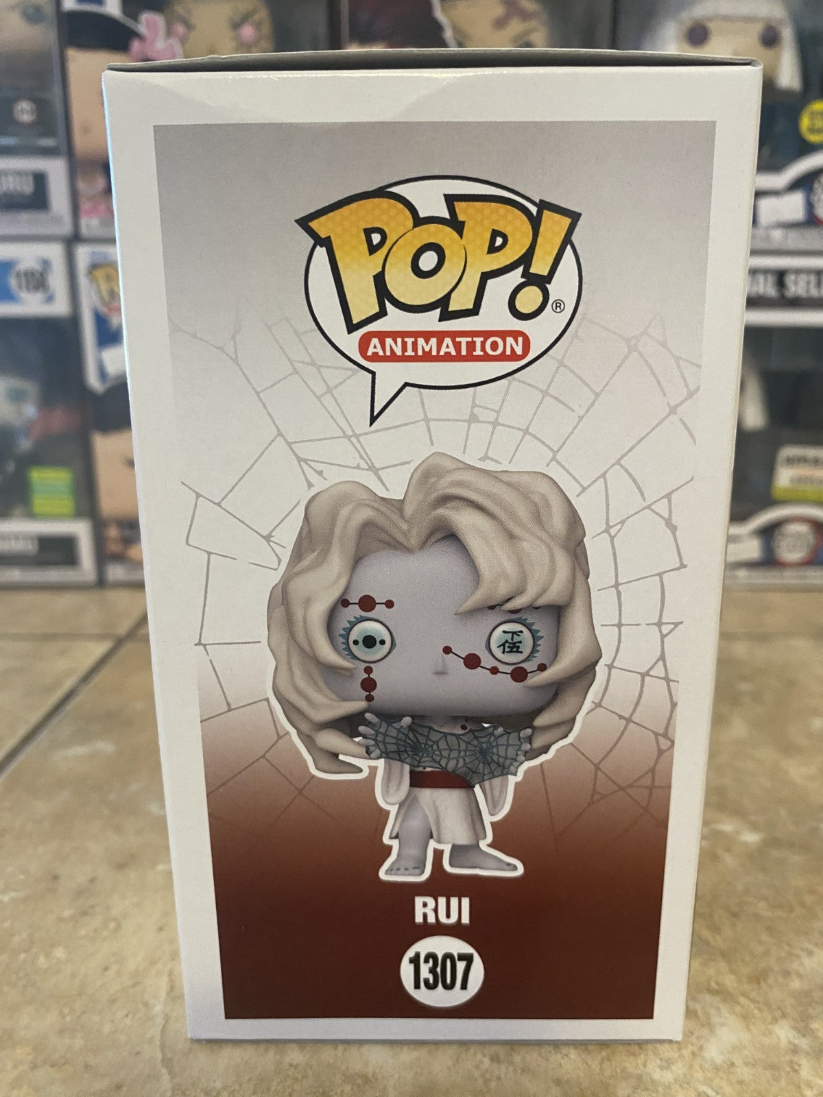 Funko Pop! Demon Slayer #1307 Rui w/Box Protector