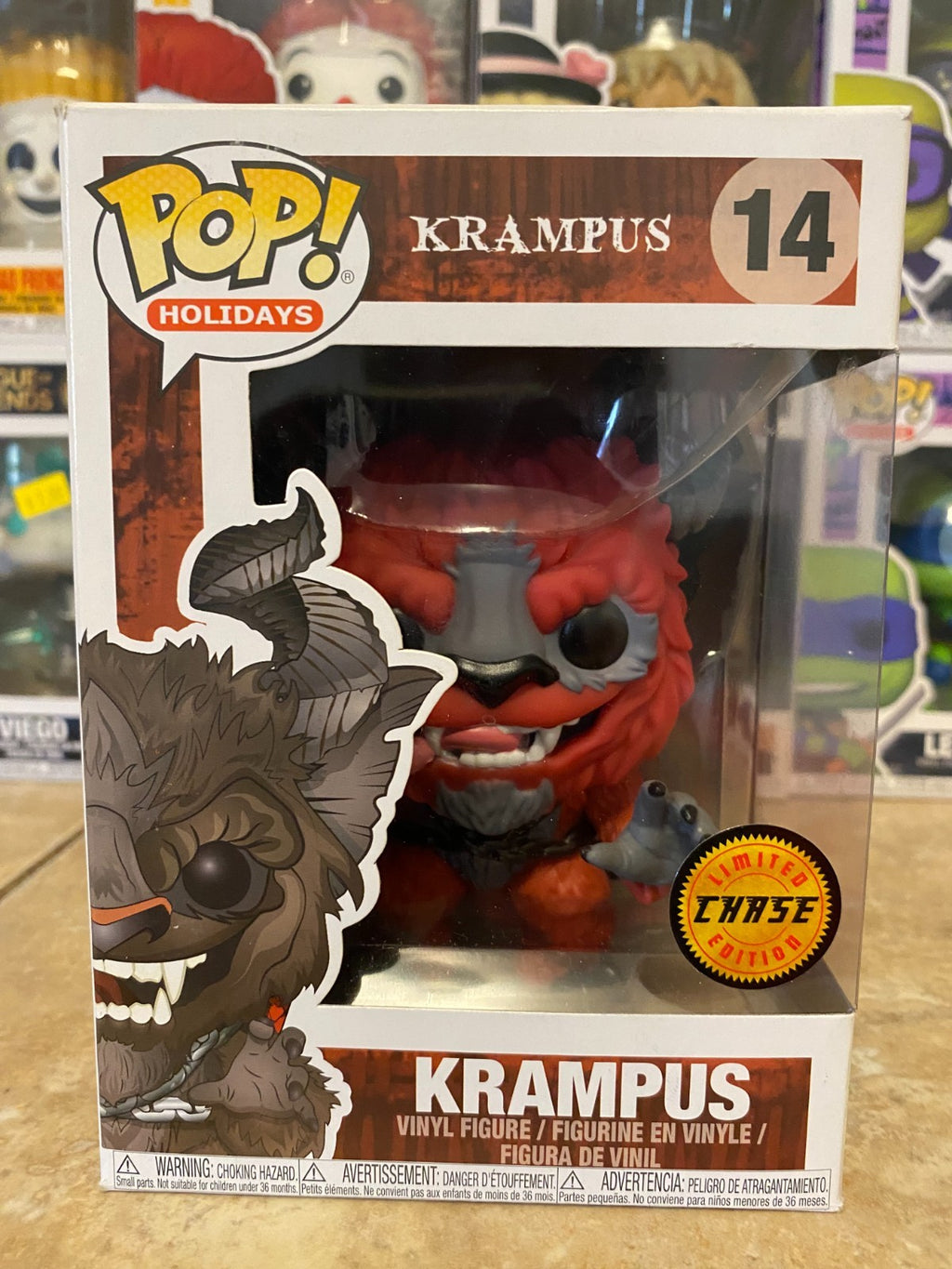 Funko Pop! Vinyl: Public Domain - Krampus (Chase) #14 w Protector