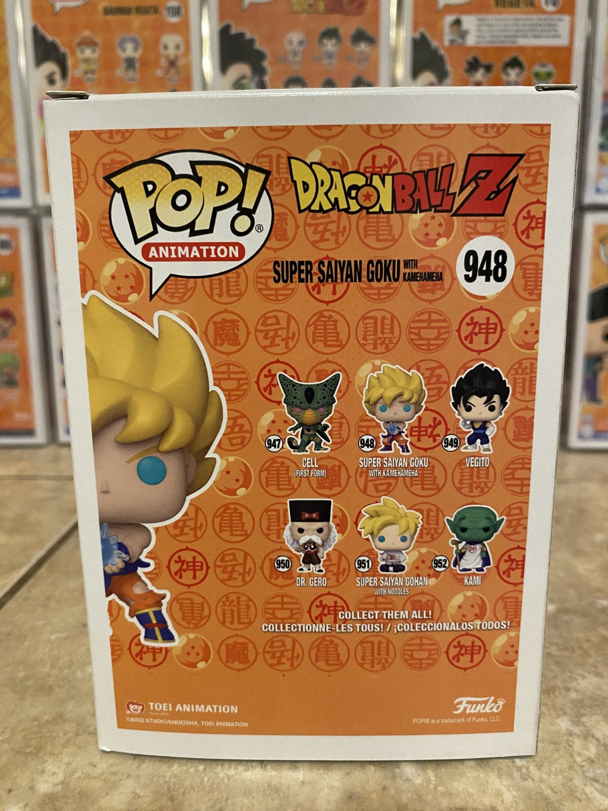 Funko Pop! Dragon Ball Z #948 Super Saiyan Goku w Protector