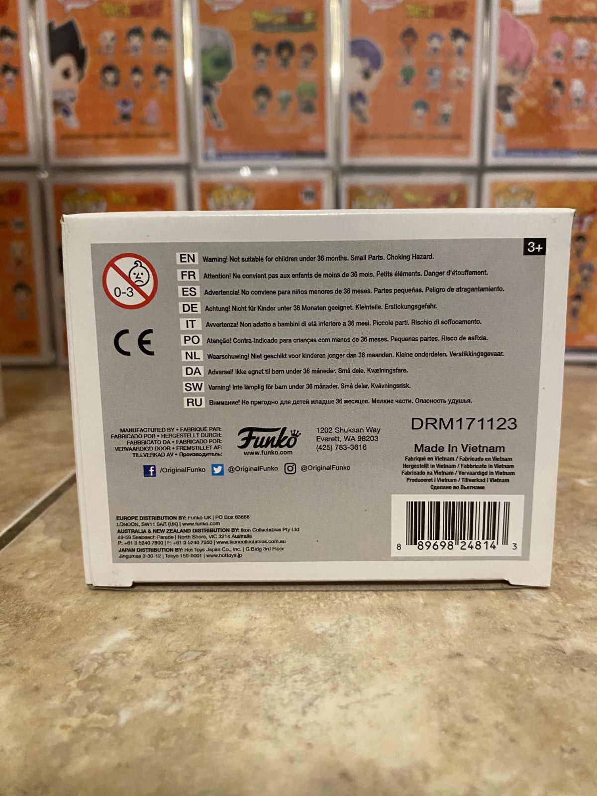 Funko Pop! Dragon Ball Super #318 Super Saiyan Future Trunks w Protector