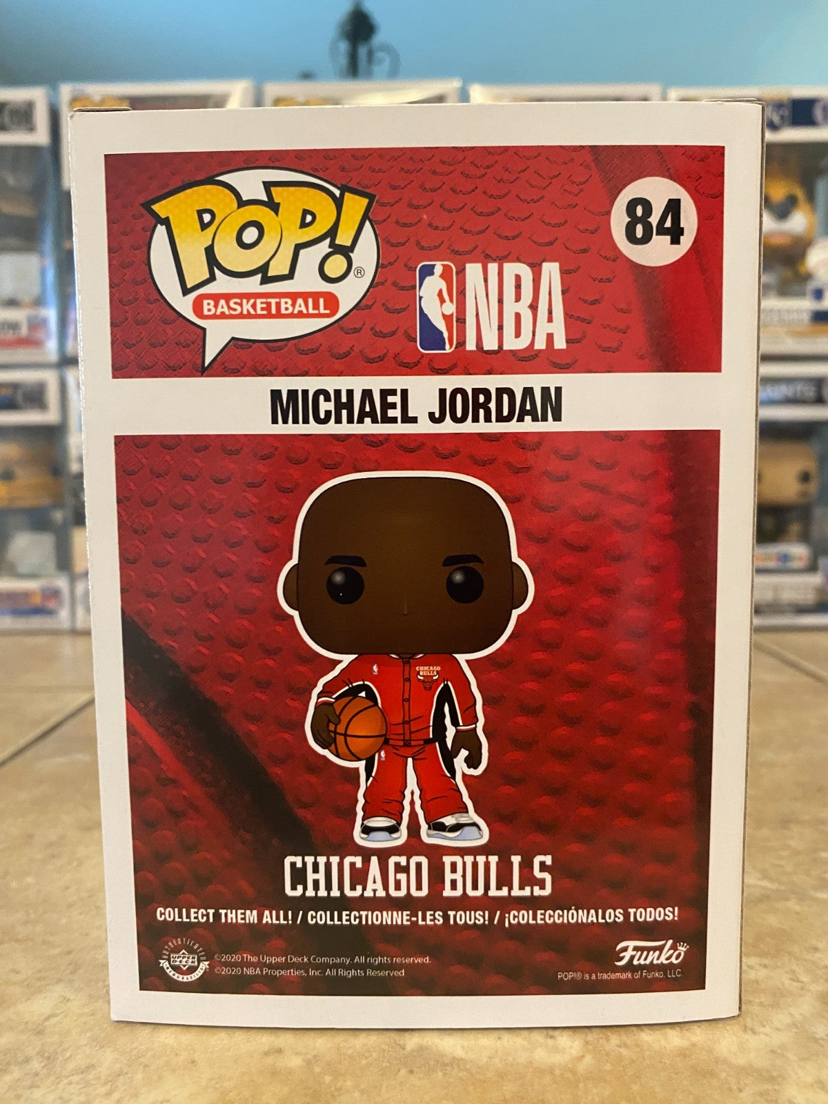 Funko Pop! Vinyl: Michael Jordan - Fanatics (Exclusive) #84 w Protectors