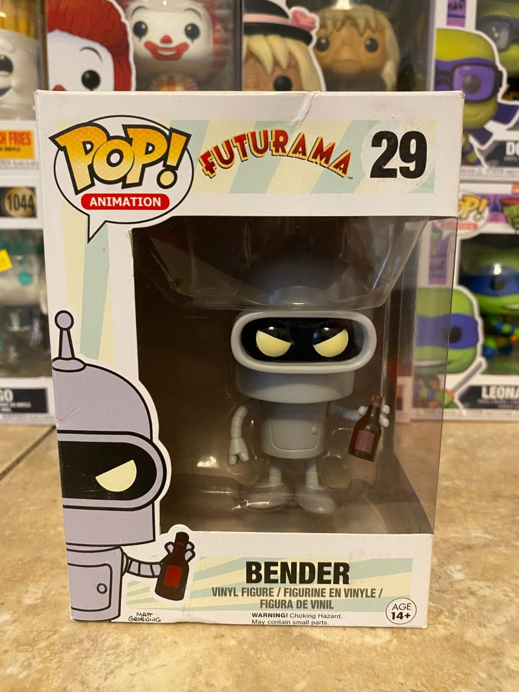 Funko Pop! Vinyl: Futurama - Bender #29 w Protector