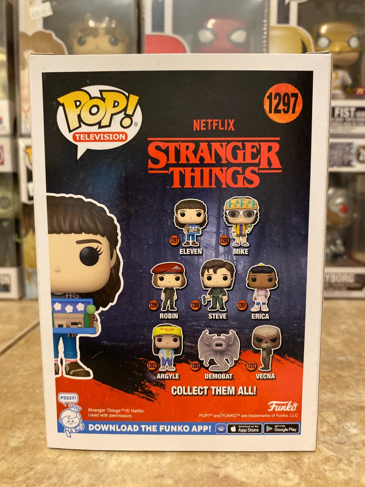 Funko Pop! Vinyl: Stranger Things - Eleven #1297 w Protector
