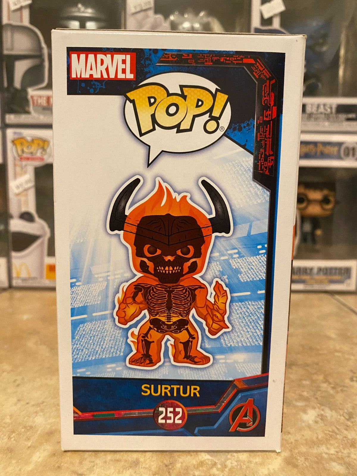 Funko Pop! Vinyl: Marvel - Surtur - GameStop (Exclusive) #252 w Protector