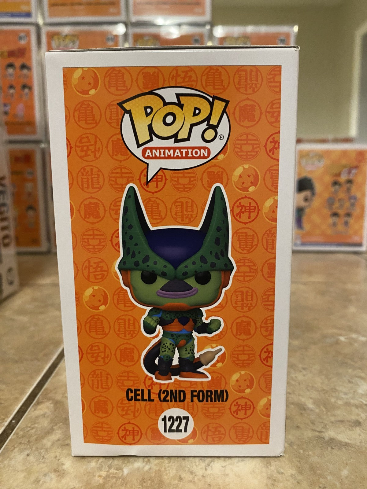 Funko Pop! Animation: Dragon Ball Z #1227 Cell (2nd Form) w Protector