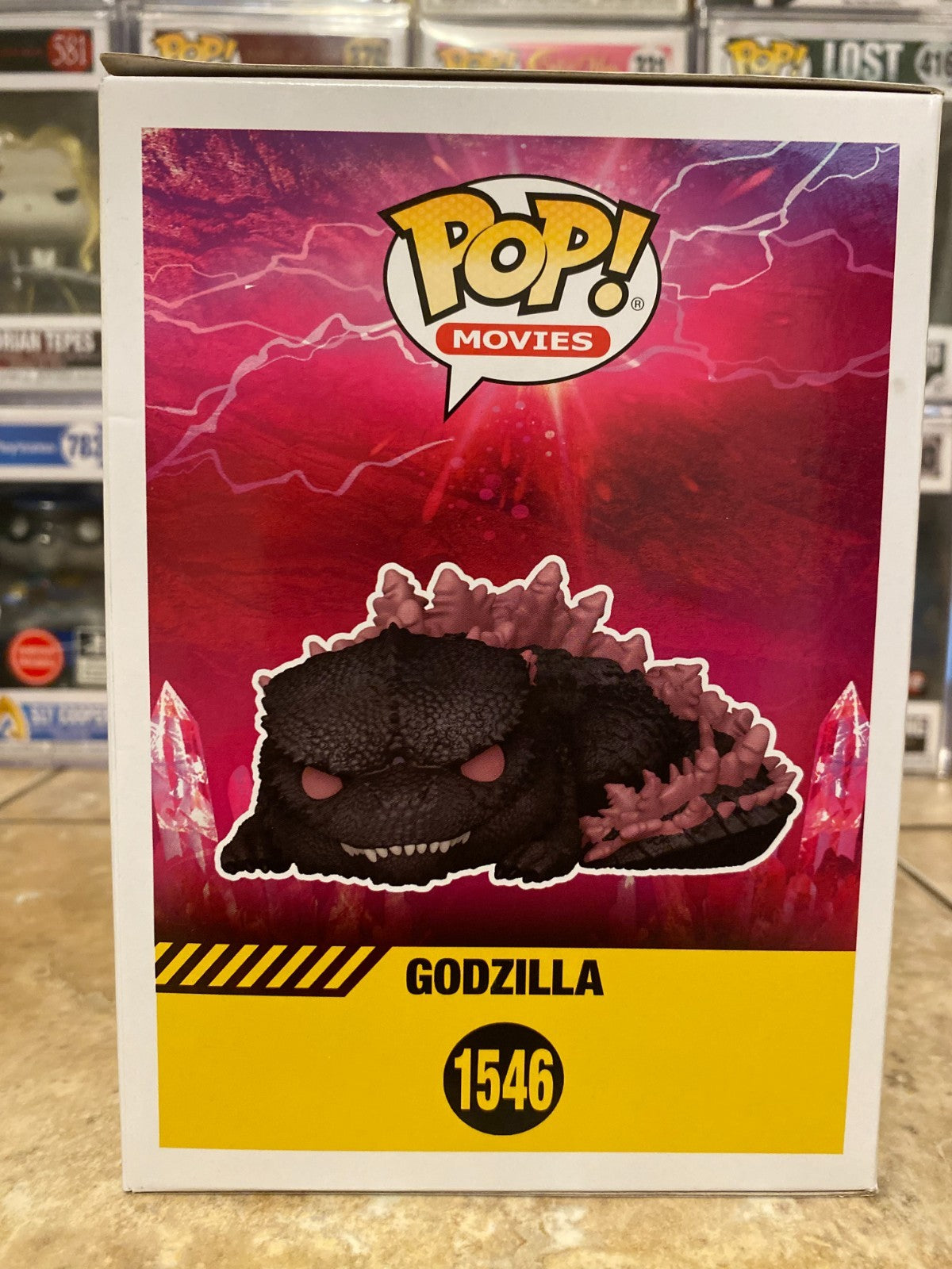 Godzilla Sleeping Funko Pop 1546 - Amazon Exclusive Kong Movie Collectible