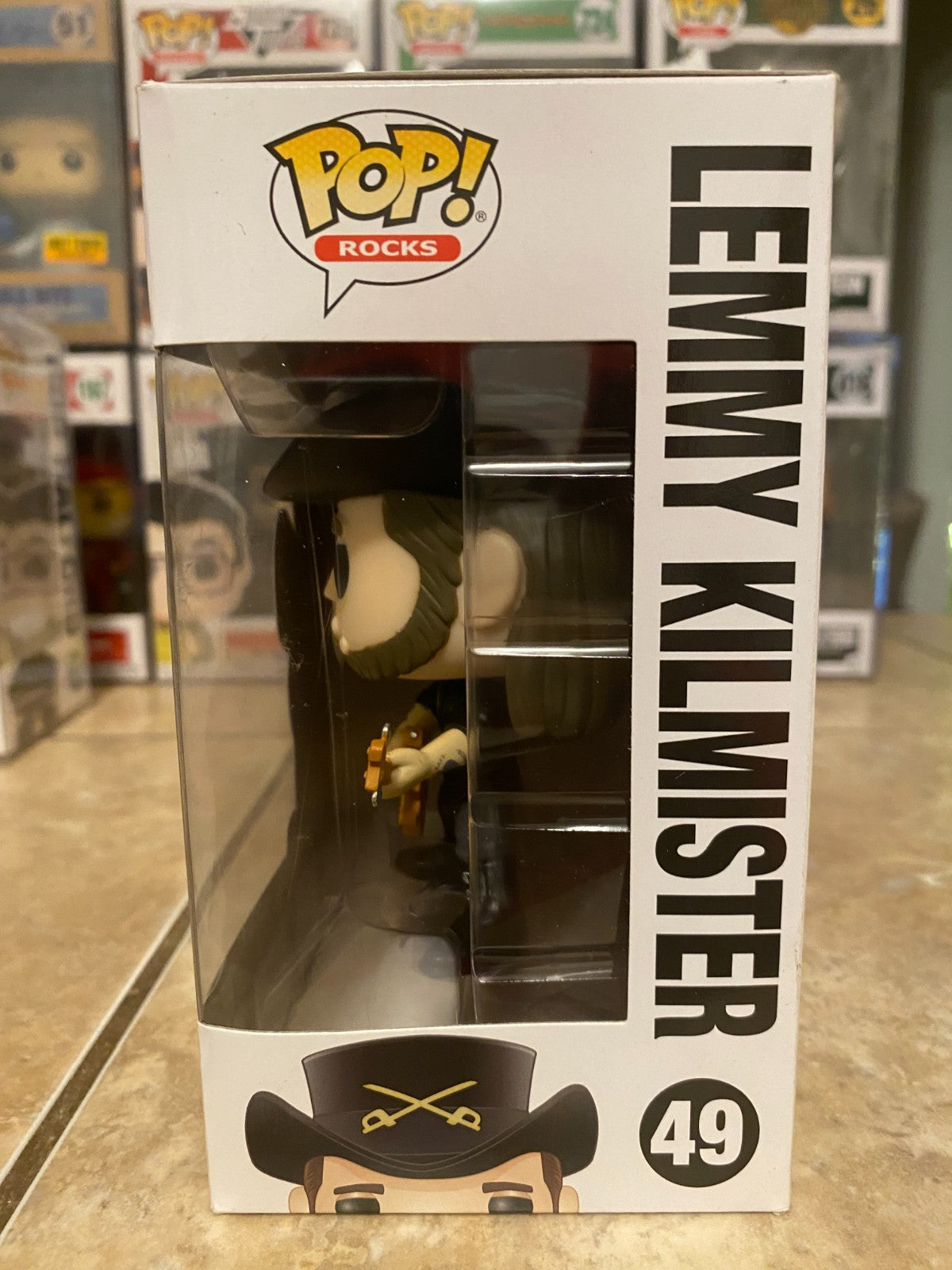 Funko! Pop Vinyl Figure Lemmy Kilmister #49 - Motorhead w Protector
