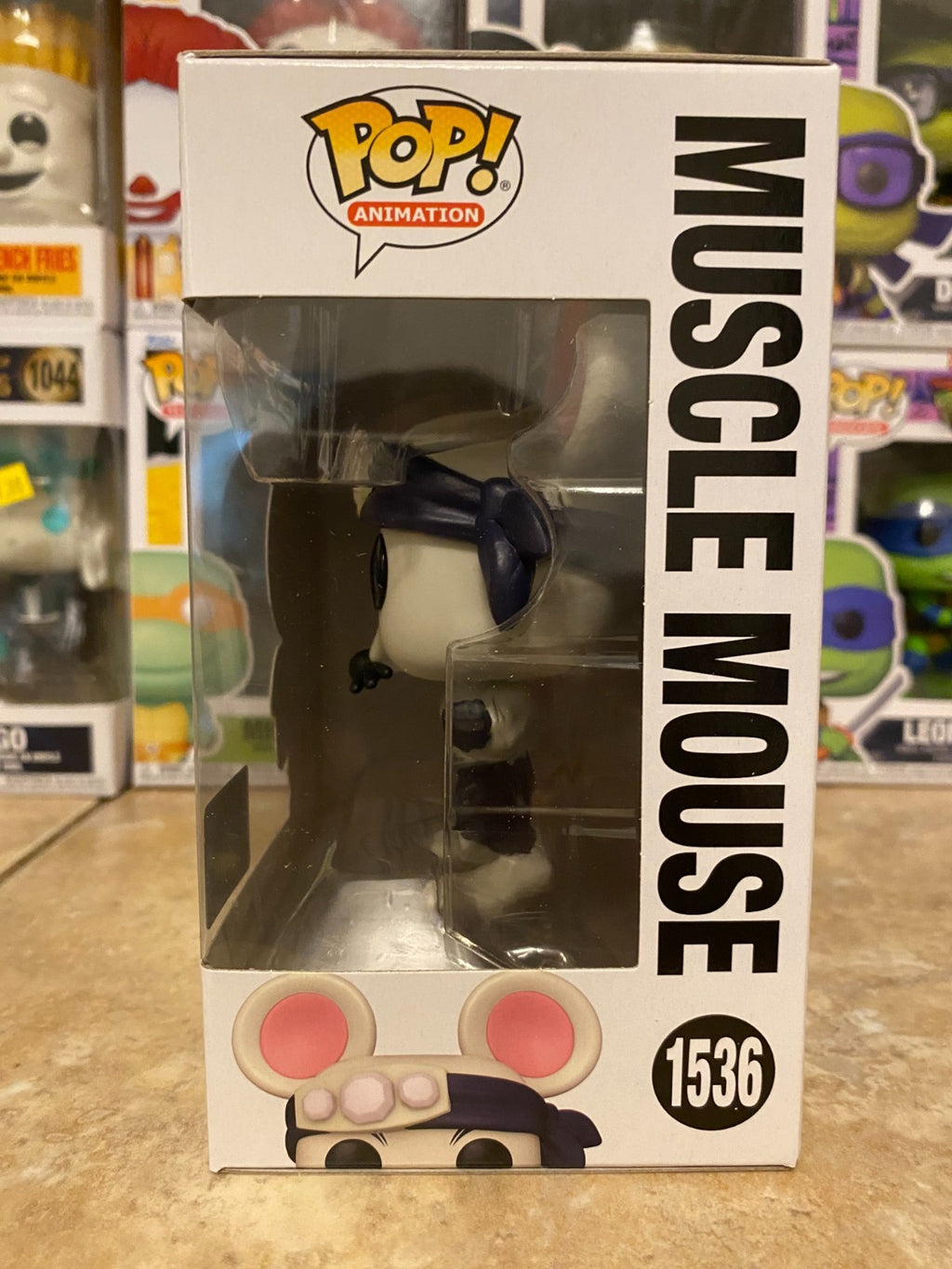 Funko Pop! Vinyl - Demon Slayer #1536 - Muscle Mouse - EE Exclusive w Protector