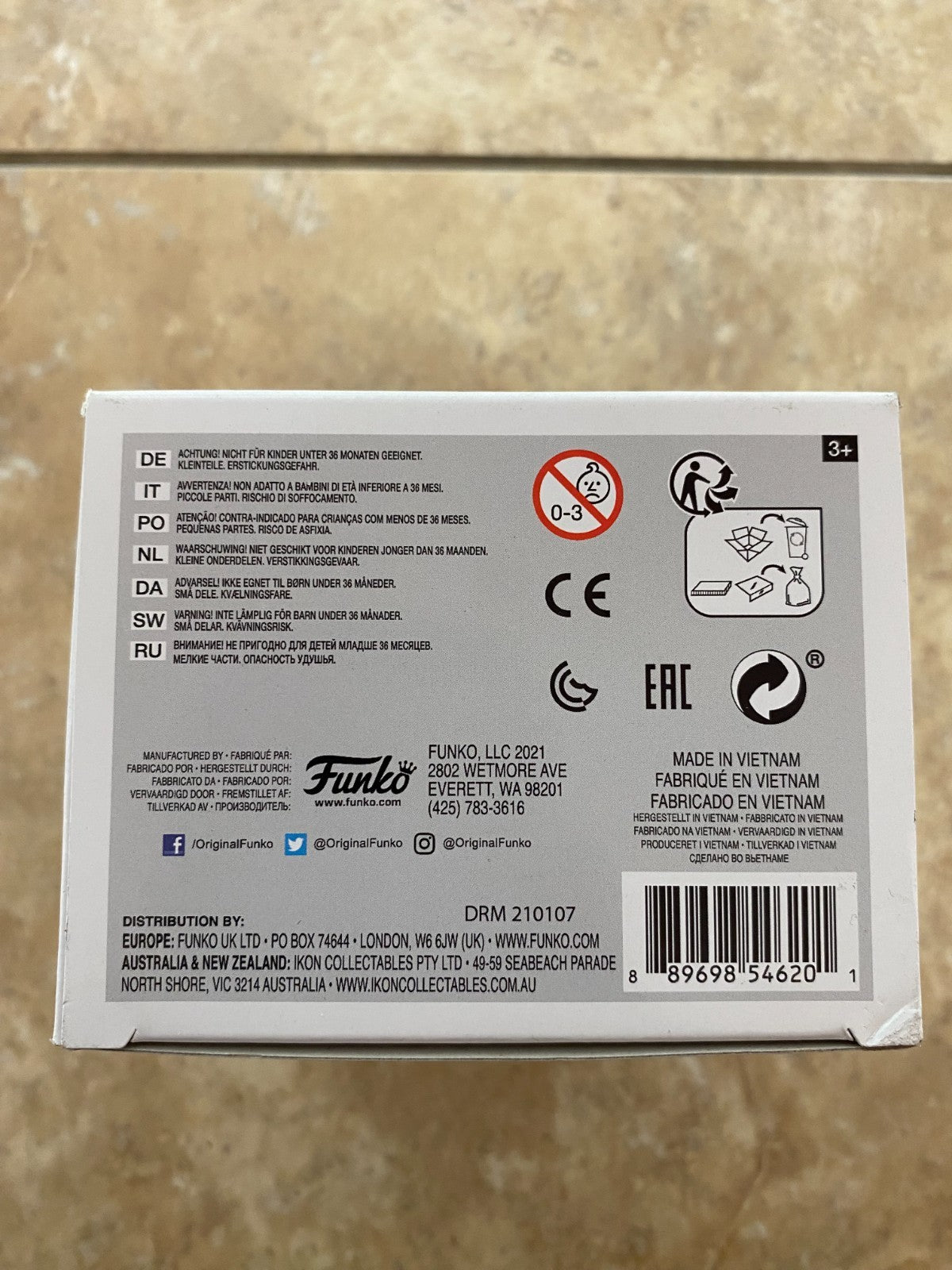 Funko Pop Vinyl - Papa Emeritus III #204: Ghost (Rocks) Hot Topic Exclusive