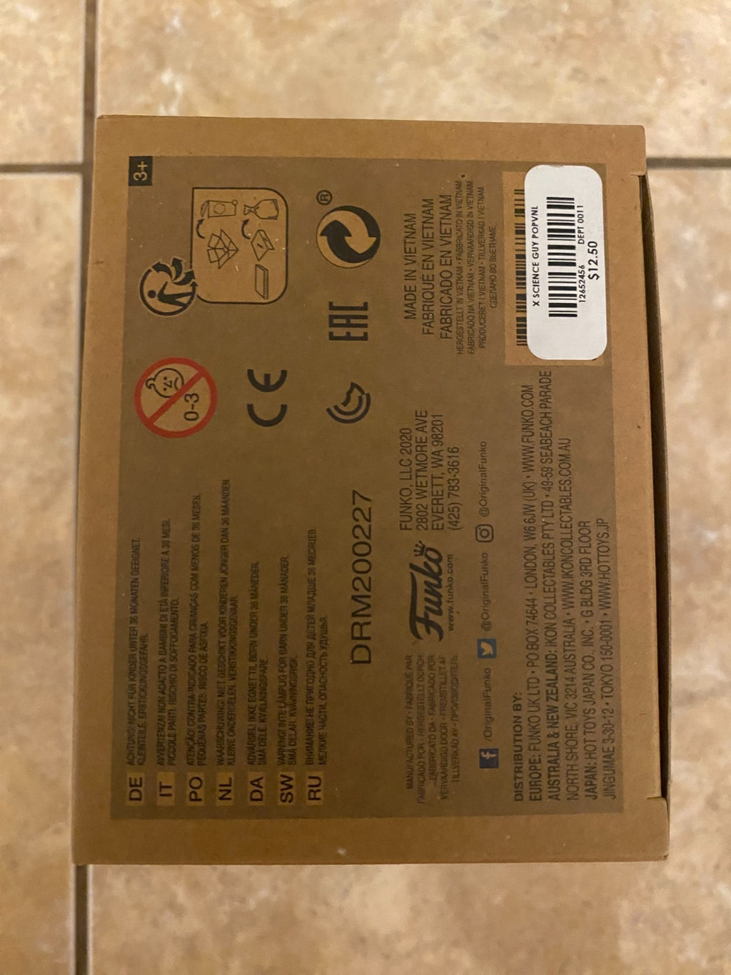 Funko Pop! Icons! BILL NYE Science Guy Hot Topic Vinyl Figure #51 w Protector