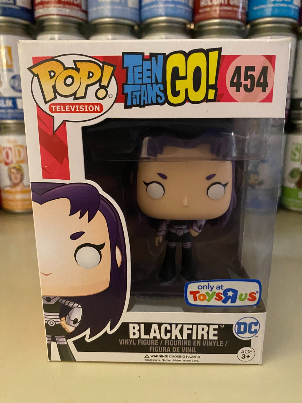 Funko Pop! Teen Titans Go! - Blackfire #454 Toys R Us Exclusive w Protector
