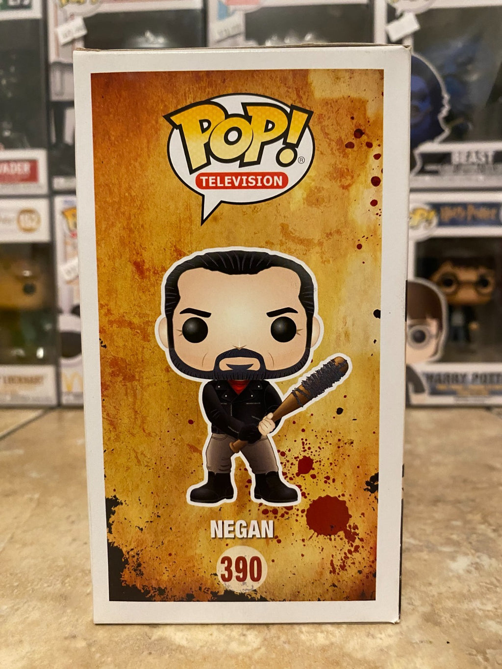 Vaulted Funko Pop! Vinyl: The Walking Dead - Negan #390 w Soft Protector