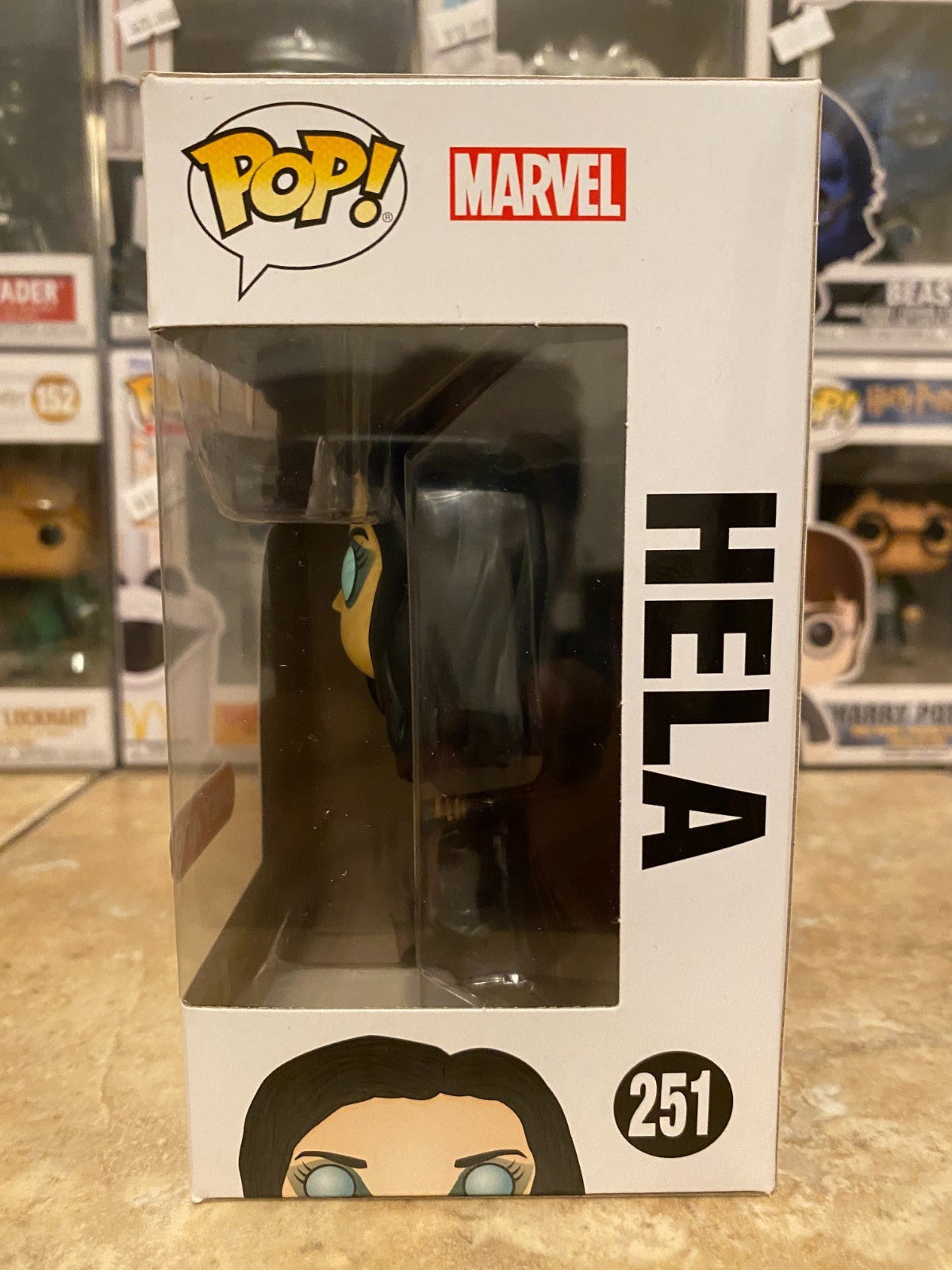 Funko Pop! Vinyl: Marvel - Hela - Target (Exclusive) #251 w Protector