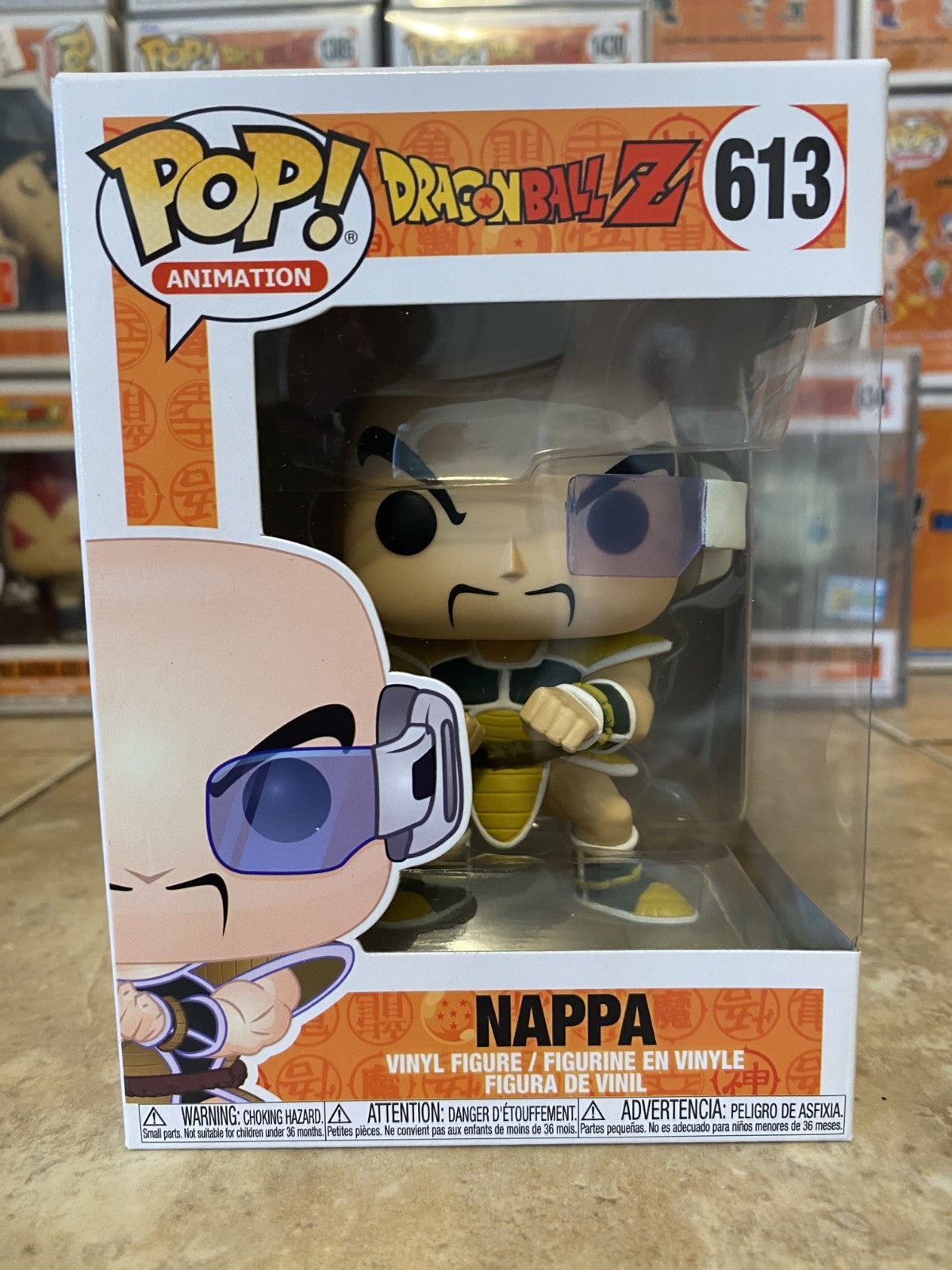 Funko Pop! Dragon Ball Z #613 Nappa w Protector