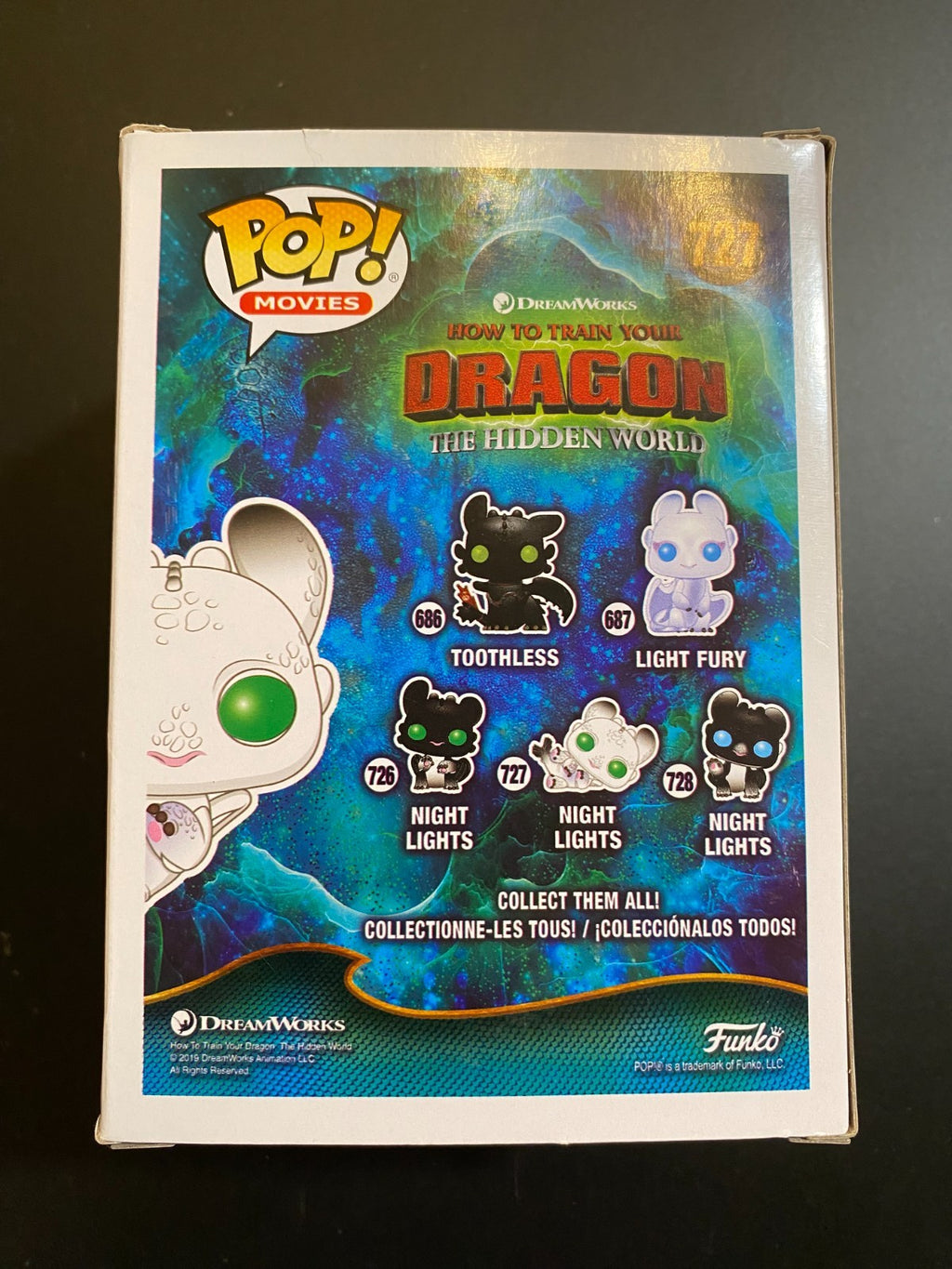 Funko Pop! Vinyl: How to Train Your Dragon - Night Lights (White) #727