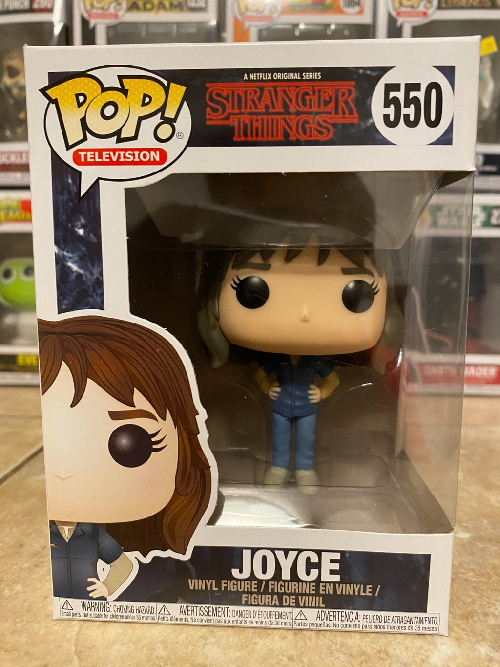Funko Pop! Vinyl: Stranger Things - Joyce Byers #550 w Protector