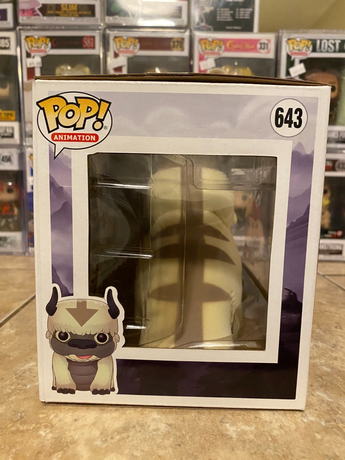 Funko Pop! Vinyl Super 6 in: Nickelodeon - Appa (6 inch) (Flocked) - Boxlunch Ex