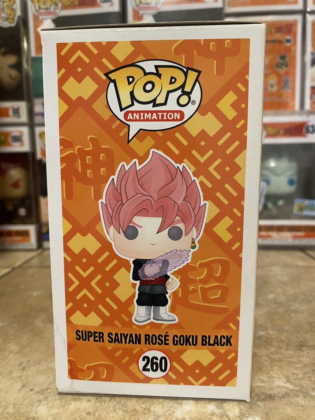 Funko Pop! Dragon Ball Z Super Saiyan Rose Goku Black HT Exclusive w Protector