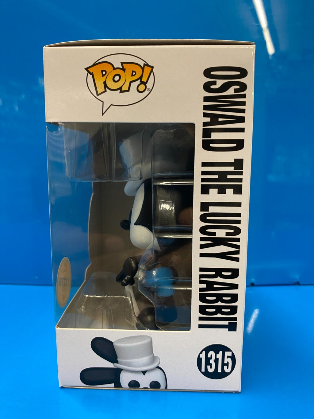 Vaulted Funko Pop Vinyl: Disney's - Oswald the Lucky Rabbit #1315 Chase w Hat