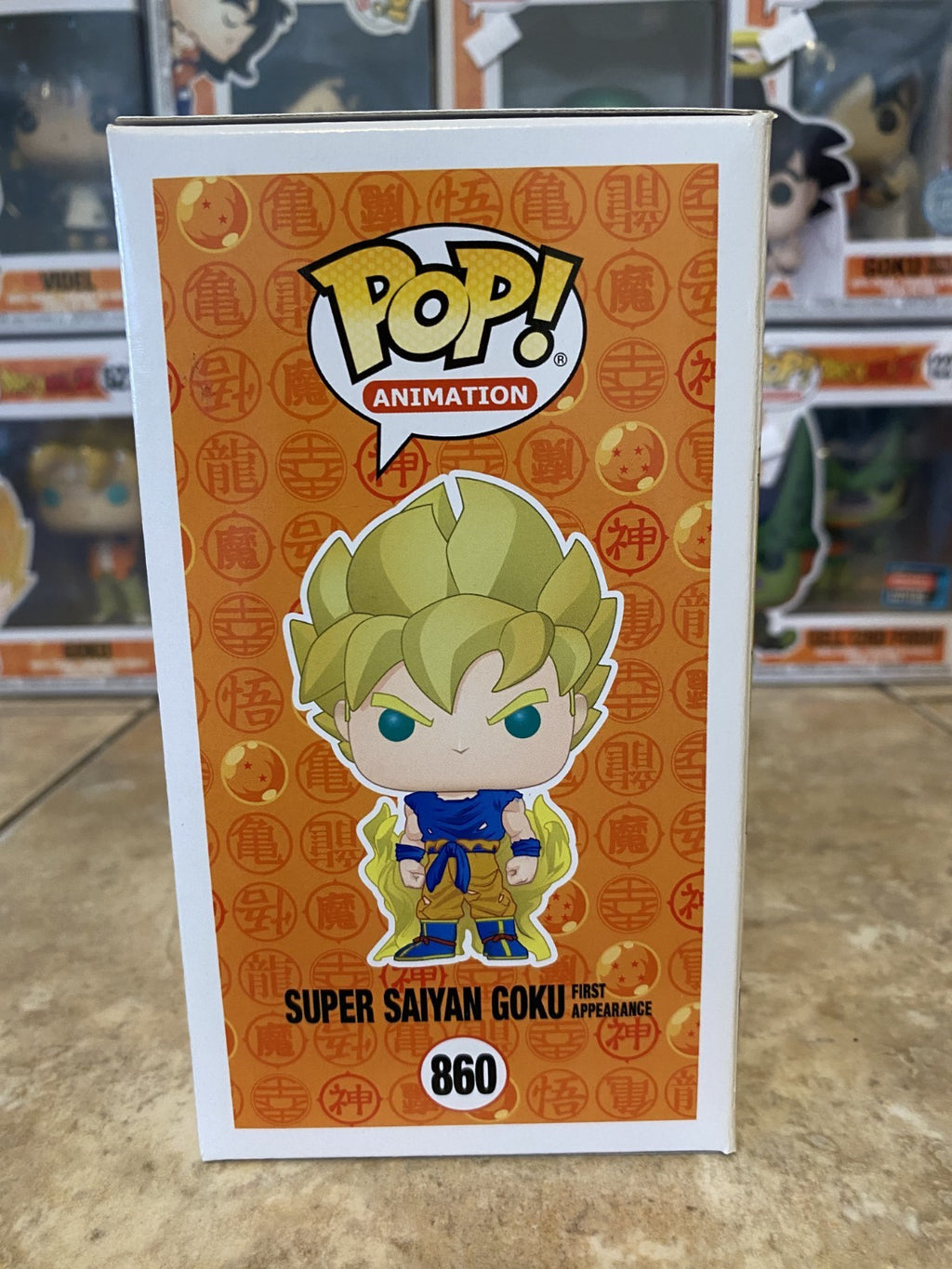 Funko Pop! Dragon Ball Super #860 Super Saiyan Goku w Protector