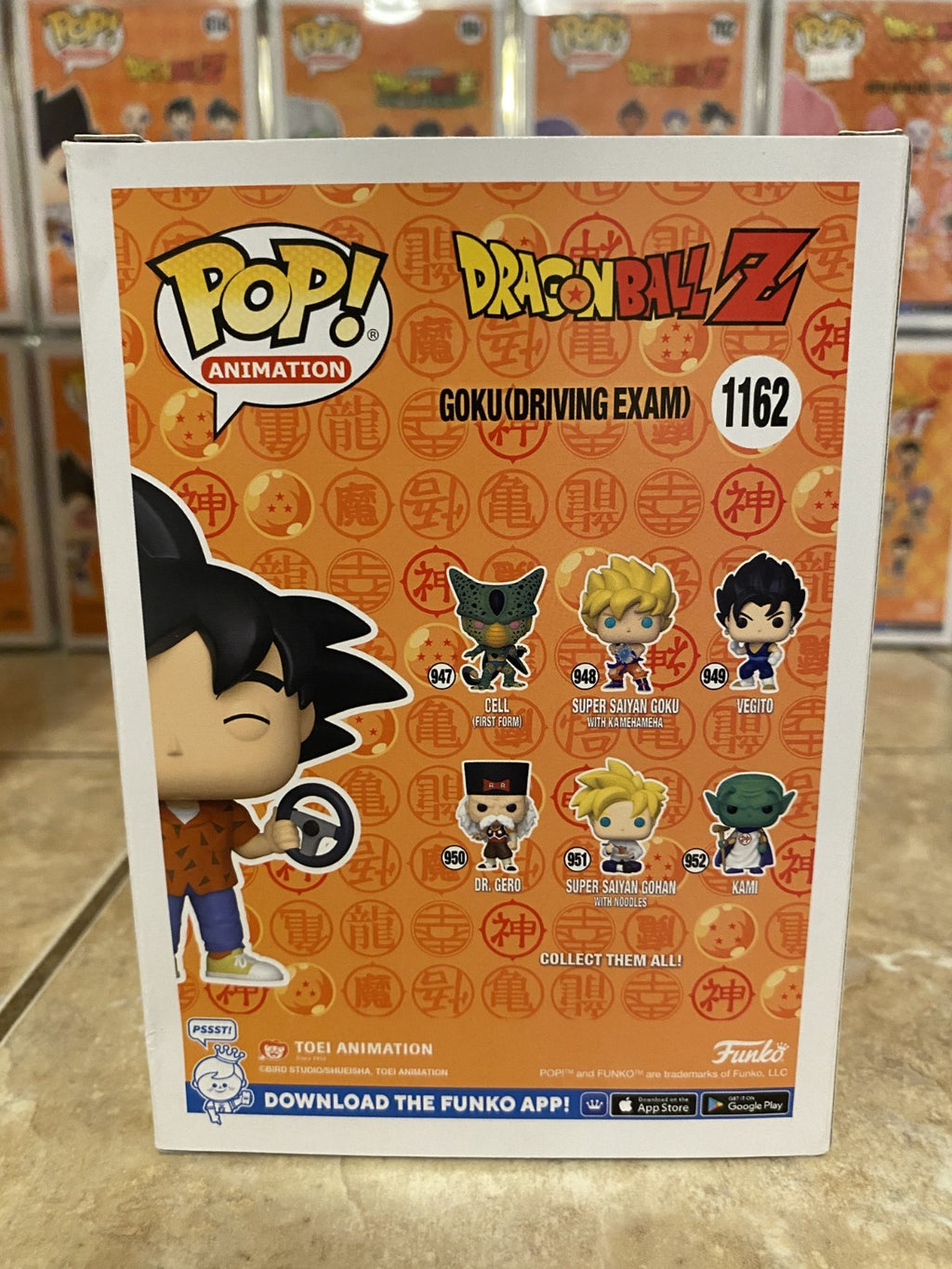 Funko Pop! Dragon Ball Z #1162 Goku 2022 Funko Exclusive w Protector