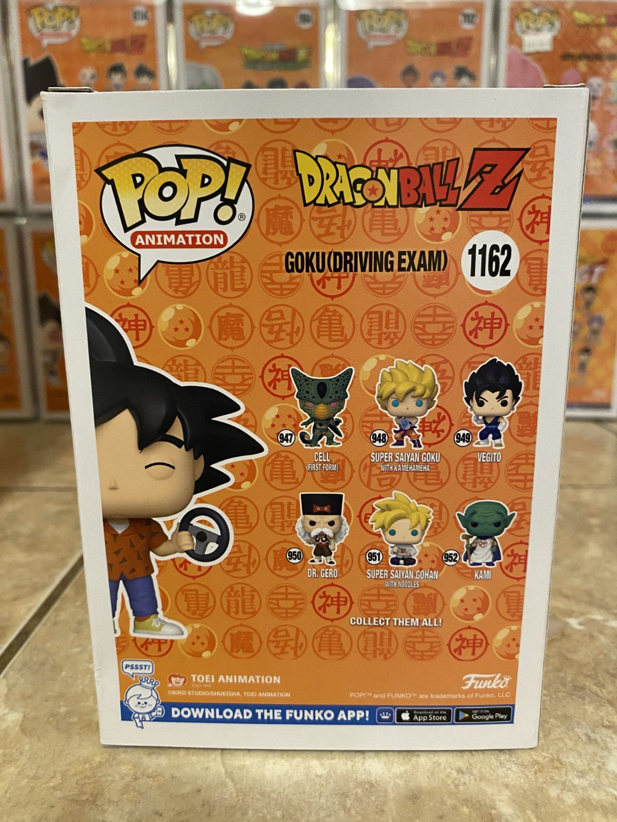 Funko Pop! Dragon Ball Z #1162 Goku 2022 Funko Exclusive w Protector