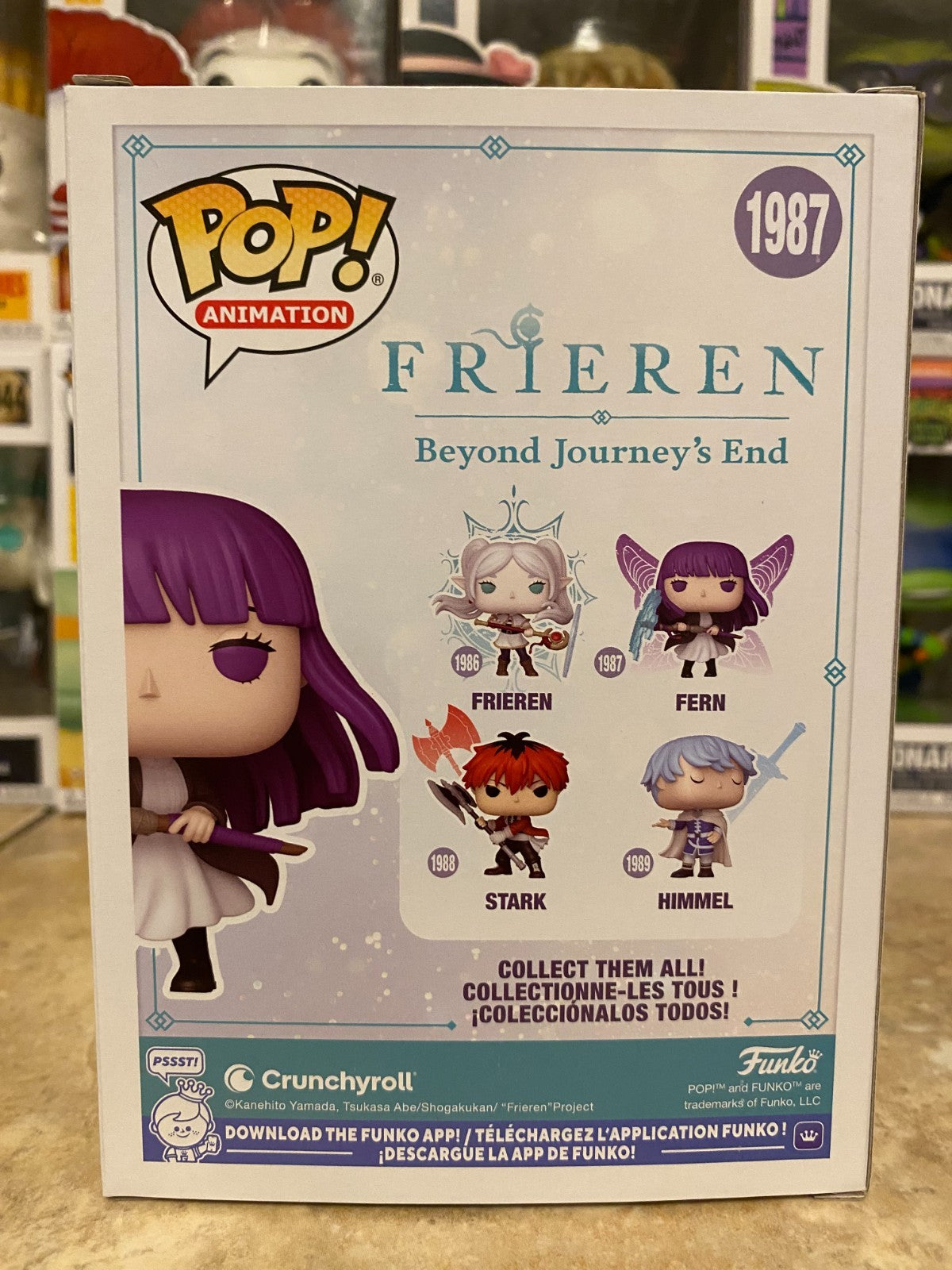 Frieren: Beyond Journey’s End Fern Funko Pop! Vinyl Figure #1987 w Protector