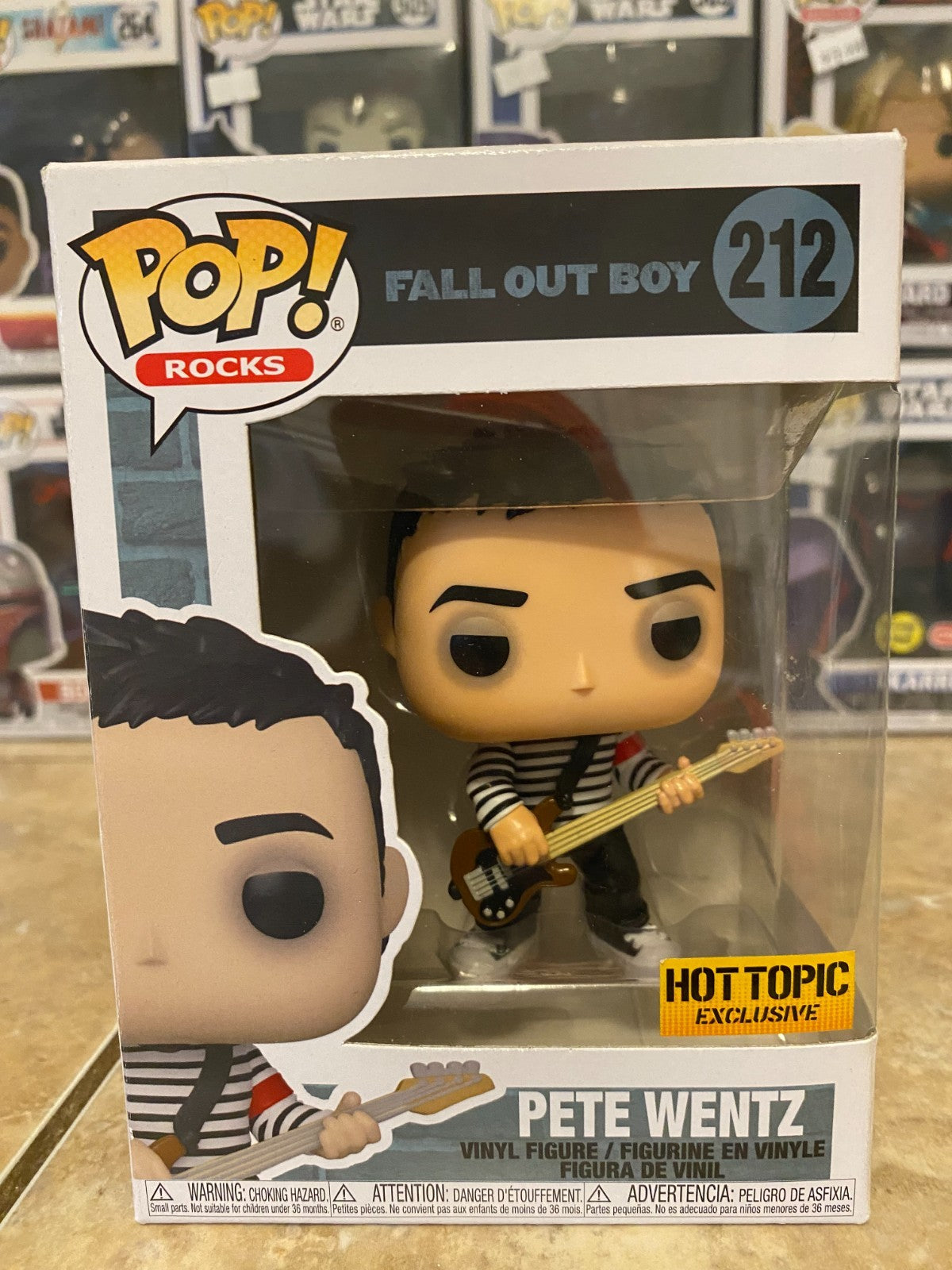 Funko Pop! Panic At The Disco - Brendon Urie #133 HT Exclusive w Protector