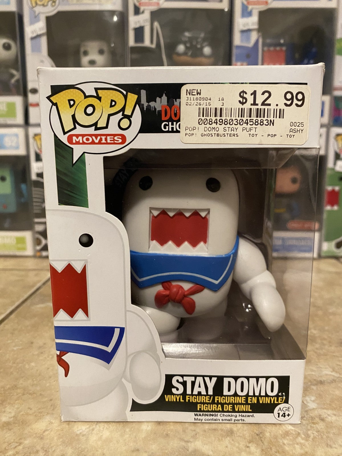 Funko Pop! Ghostbusters - Domo (as Stay Puft Marshmallow Man) #141 w Protector