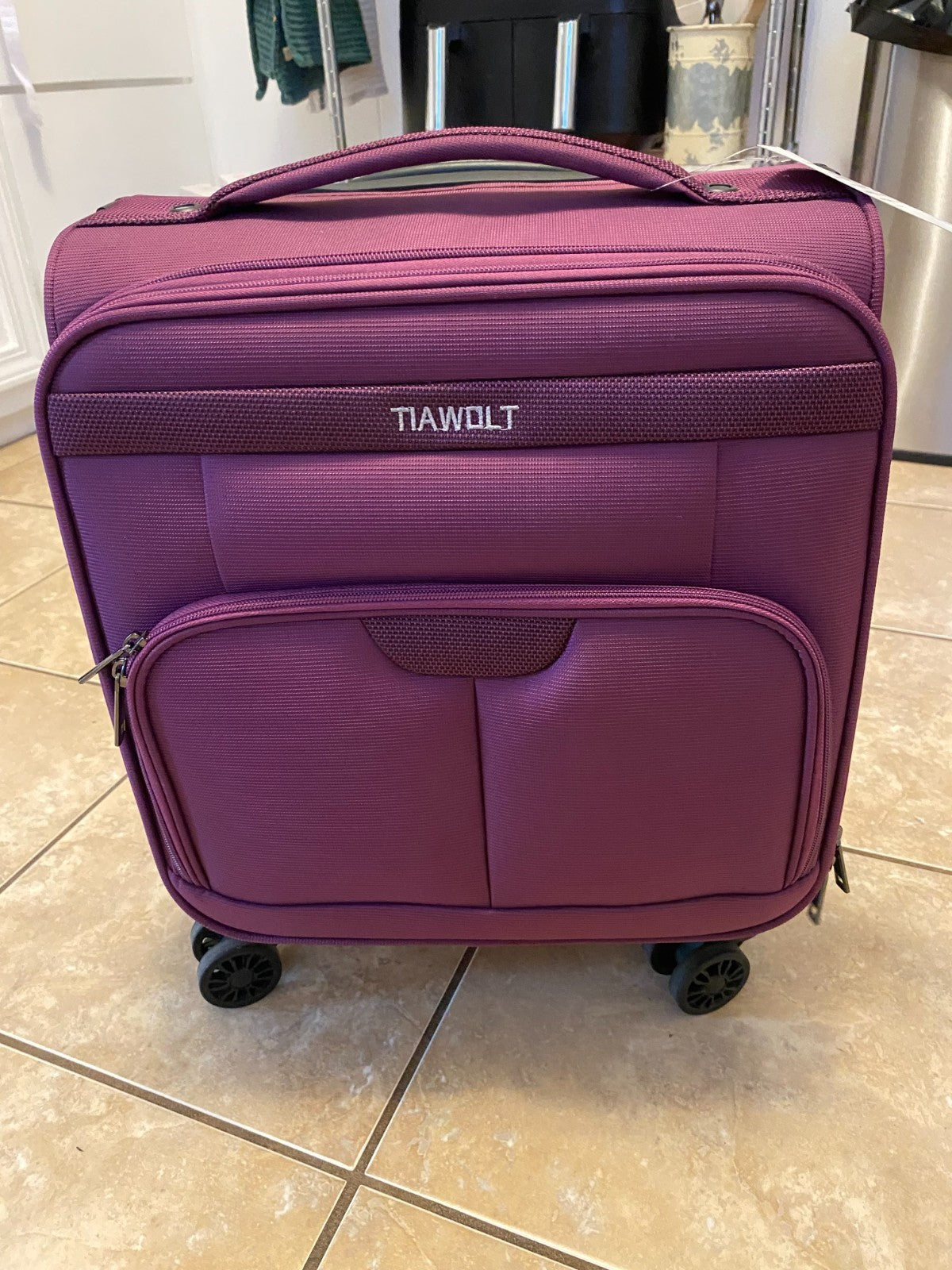 Underseater Carry-On Luggage Airline Approved with Spinner Wheels, 16 Inch