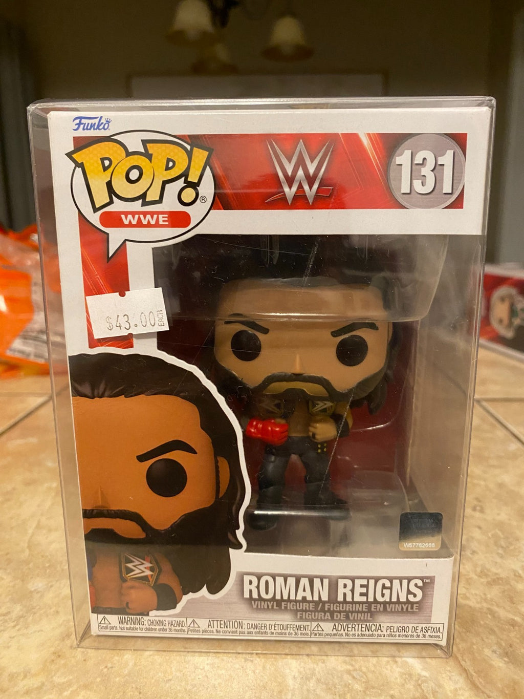 Funko Pop! Vinyl: WWE - Roman Reigns #131