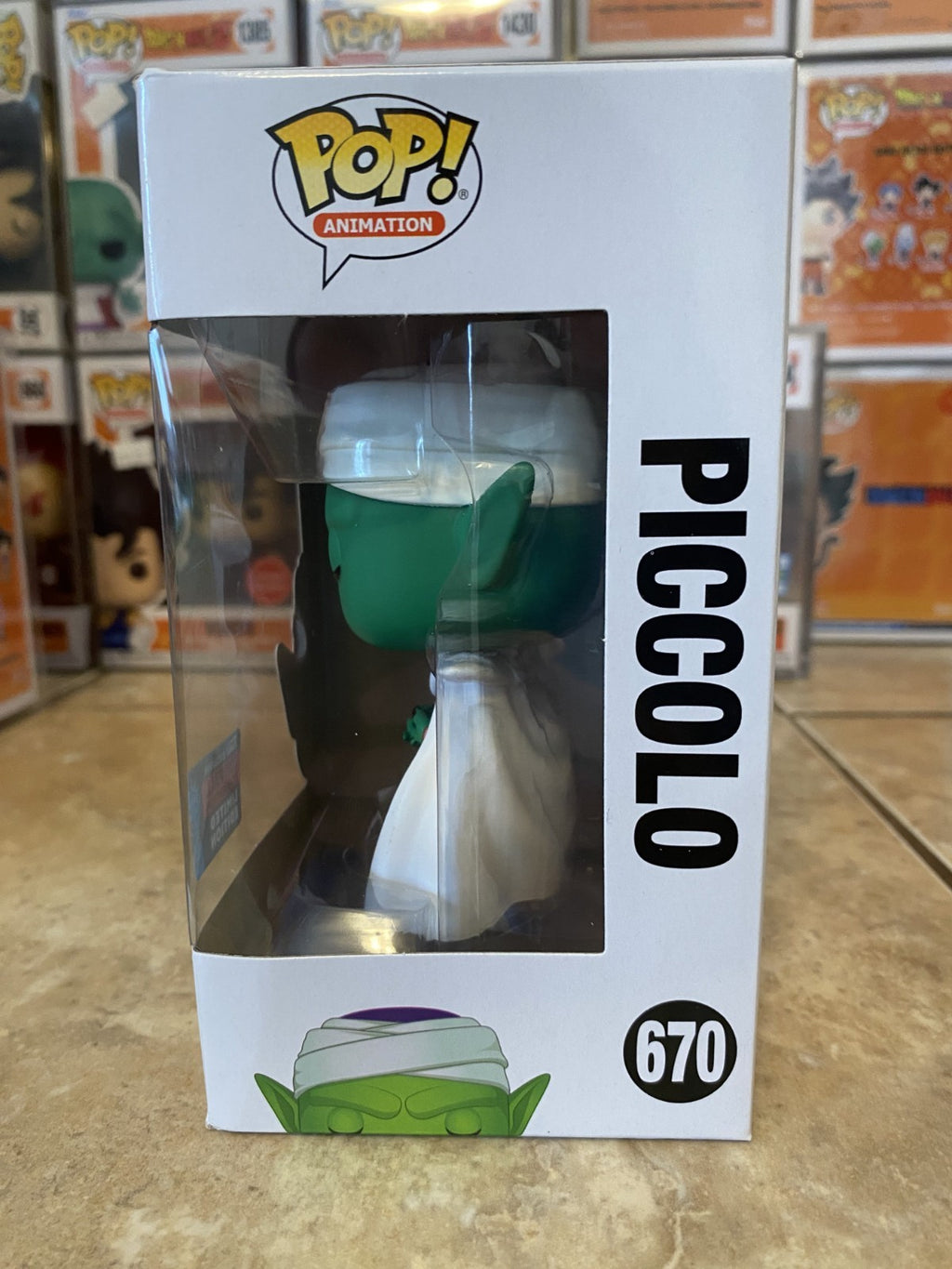 Funko Pop Dragon Ball Z #670 Piccolo 2019 NYC Fall Convention LE w Protector