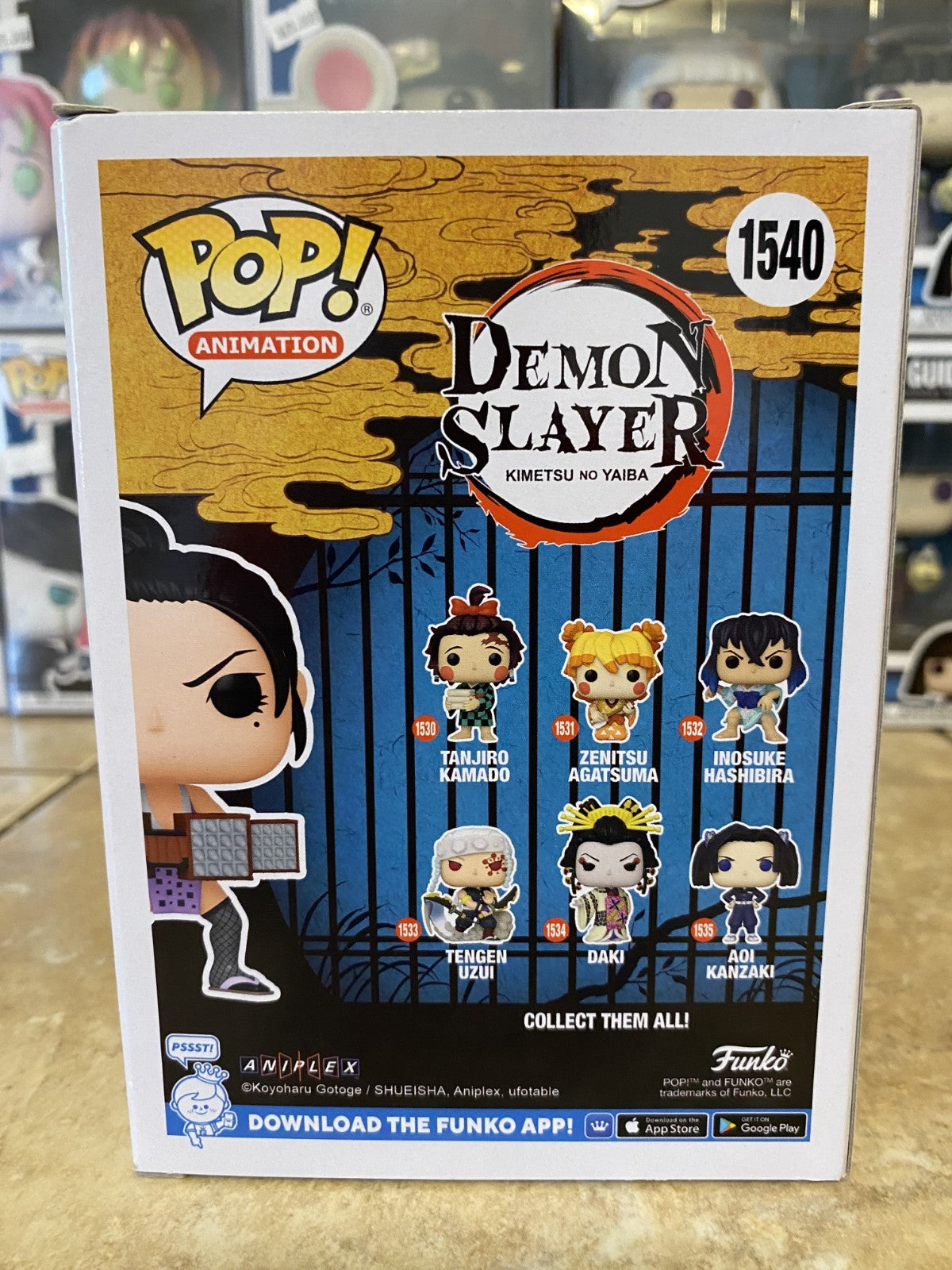 Funko Pop! Demon Slayer #1540 Hinatsuru PR Exculsive w/Box Protector
