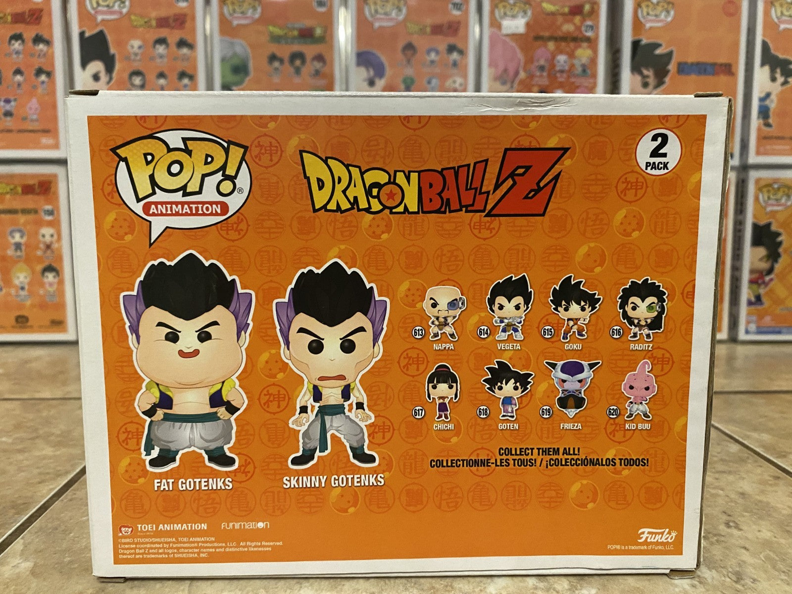 Funko Pop! Animation: Dragon Ball Z - Failed Fusions 2 Pack