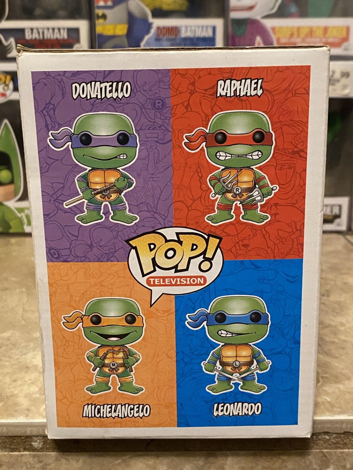 Funko Pop! Teenage Mutant Ninja Turtles - Amazon (GITD Exclusive) (2013) RARE