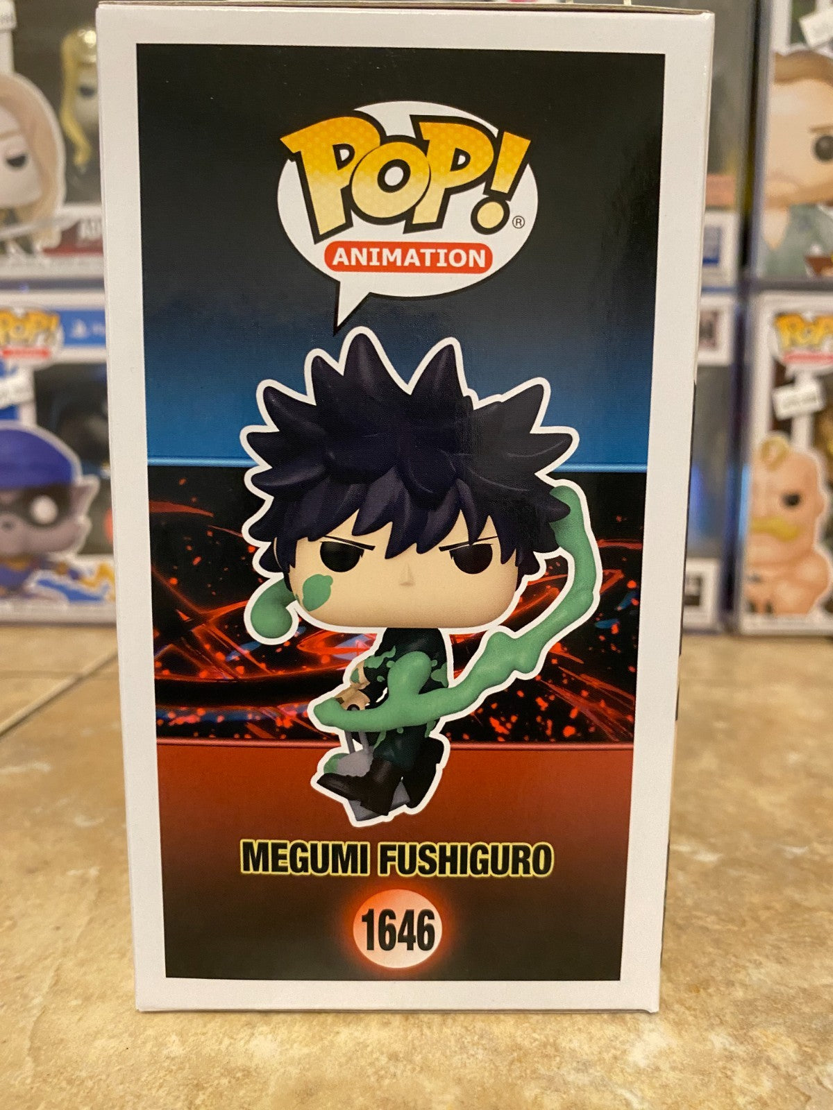 Funko Pop! Vinyl: Jujutsu Kaisen - Megumi Fushiguro (Glow) (Chase) w Protector